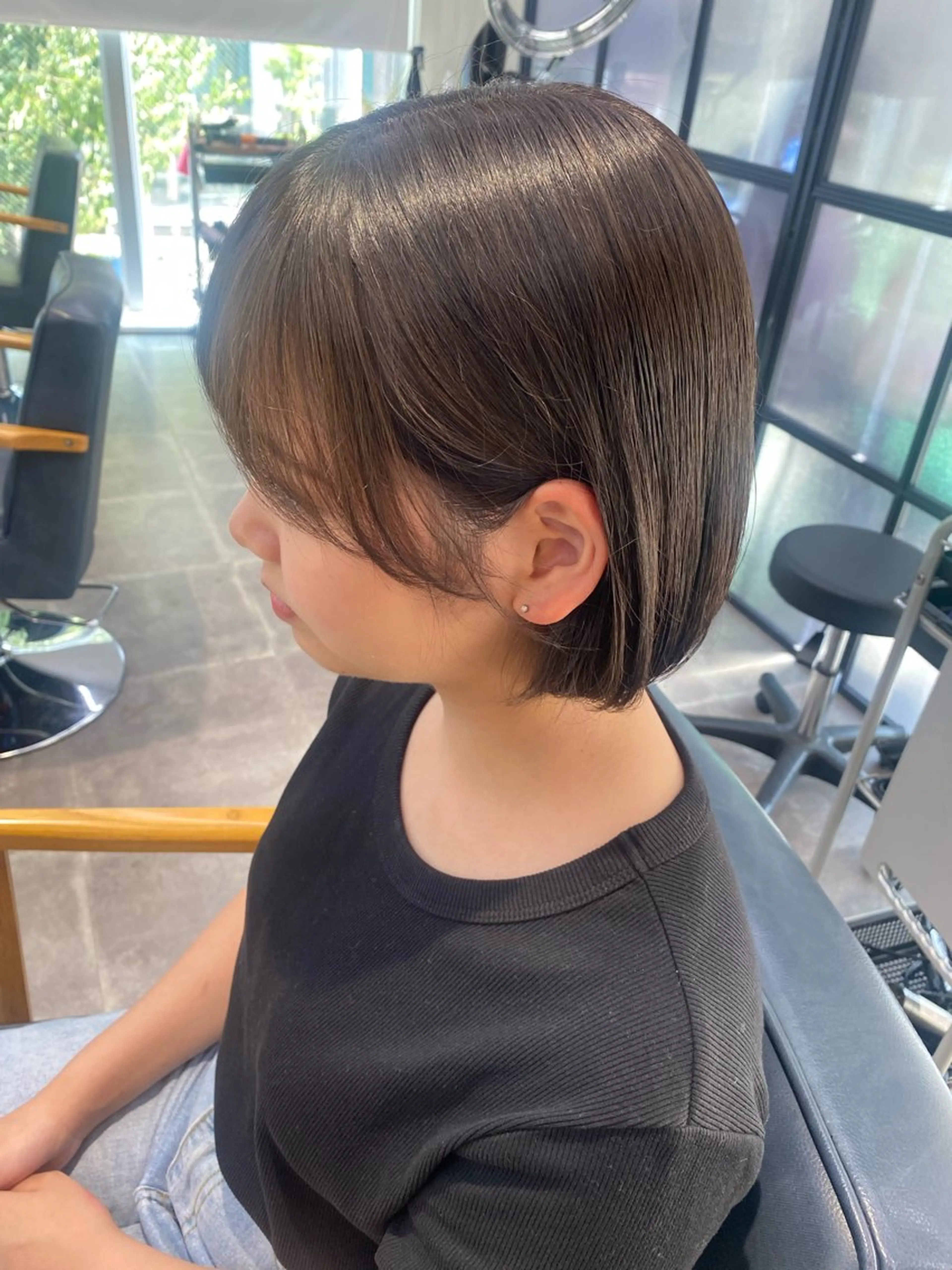 ショート カラー 韓国×髪質改善カラー 💎hinaのヘアスタイル