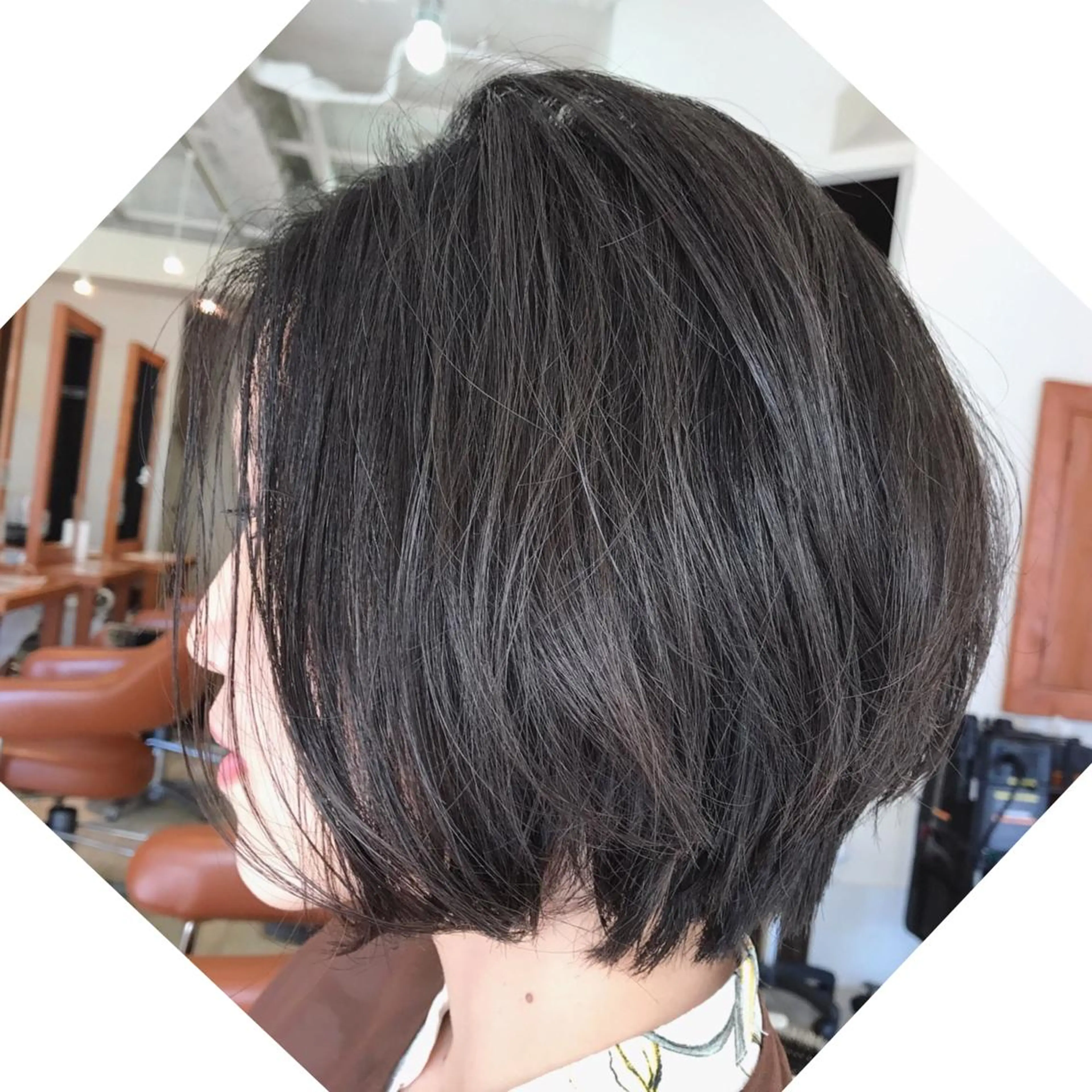 ショート カラー 前下がりボブ アッシュ ブルーカラー ボブ ✂️小野和則 ✂️のその他イメージ