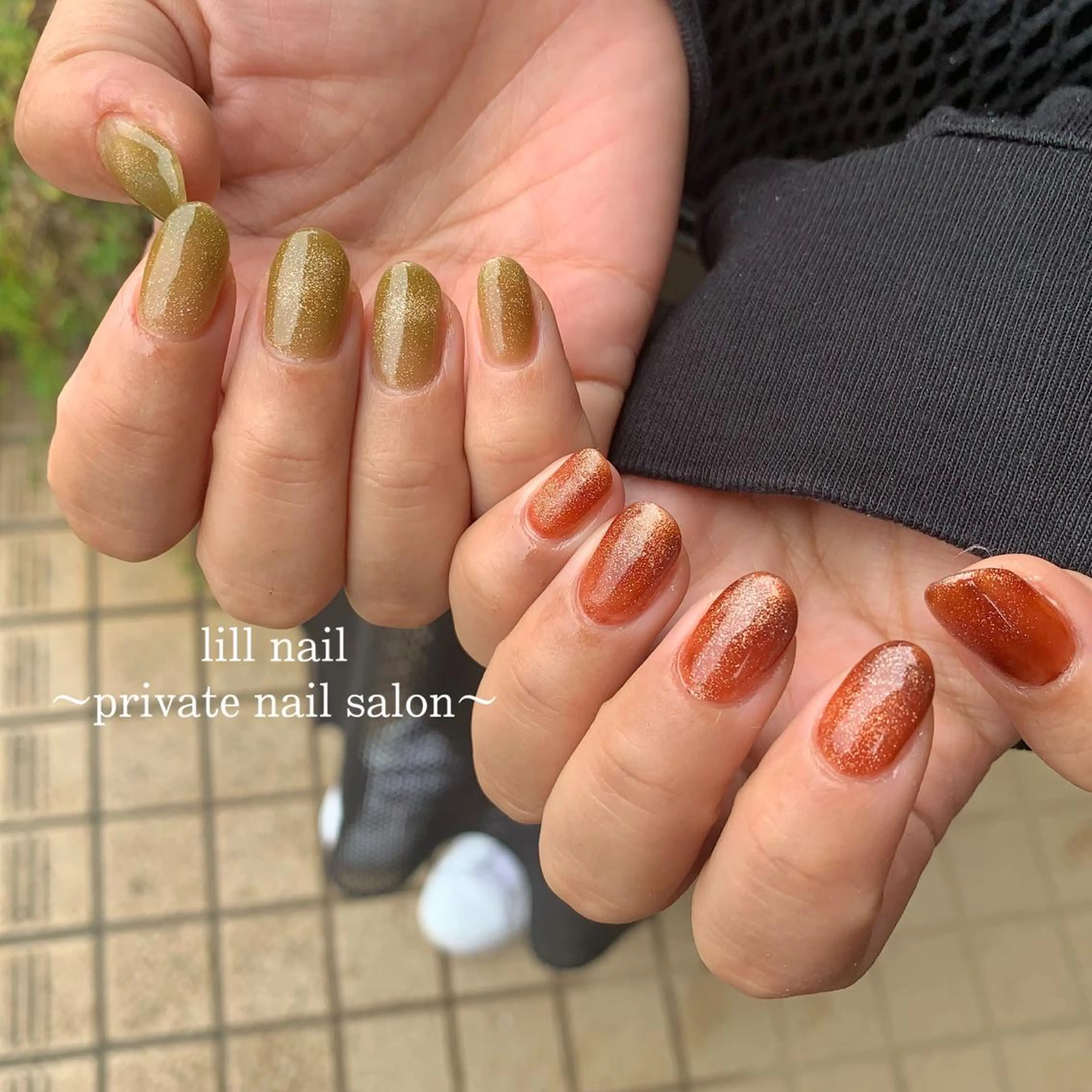 ミディアム pllia beautyのネイルデザイン