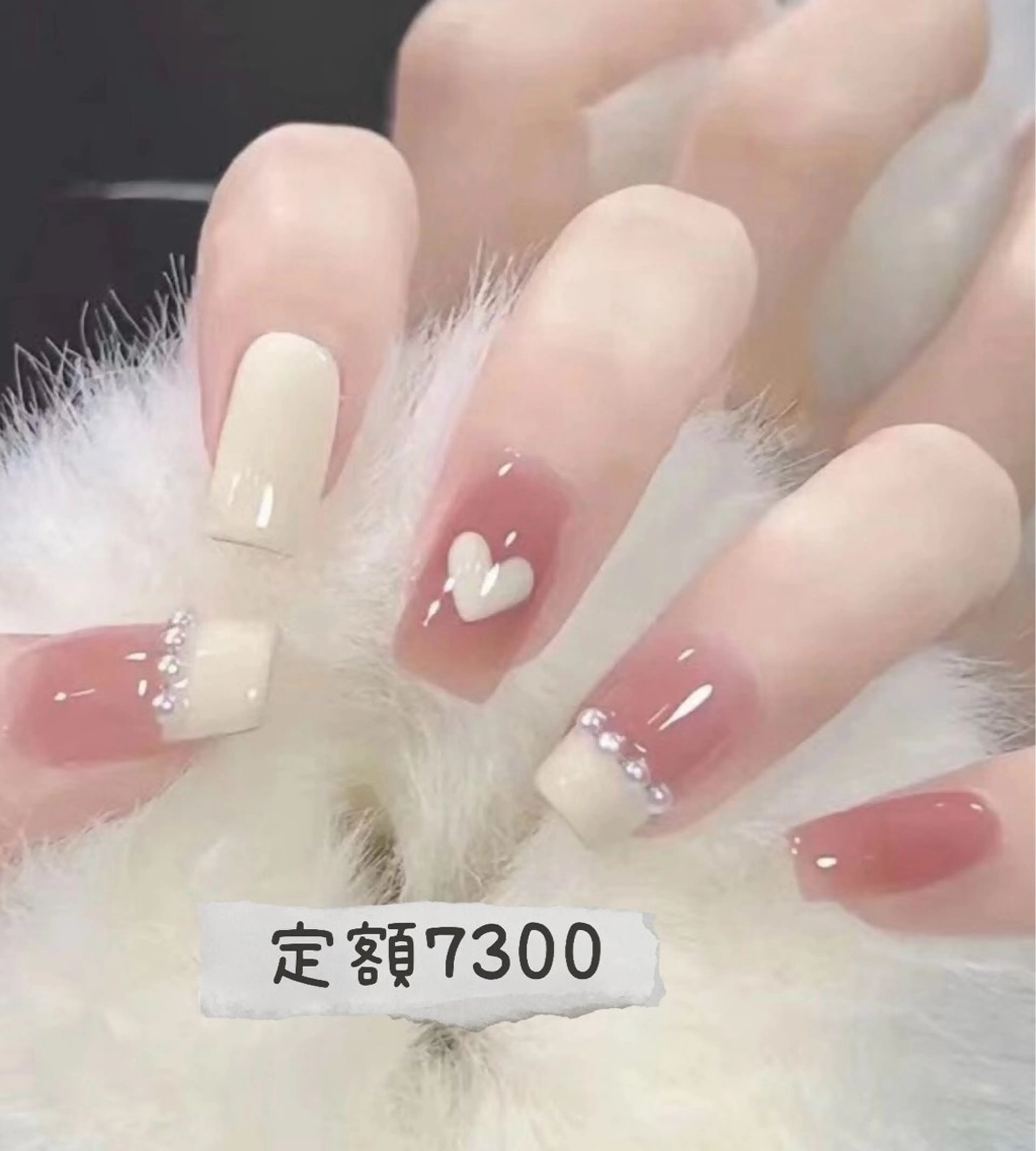 ネイル チークネイル 長さ出し フラッシュネイル フットネイル フレンチネイル ハンドネイル Niko nailサロンのネイルデザイン