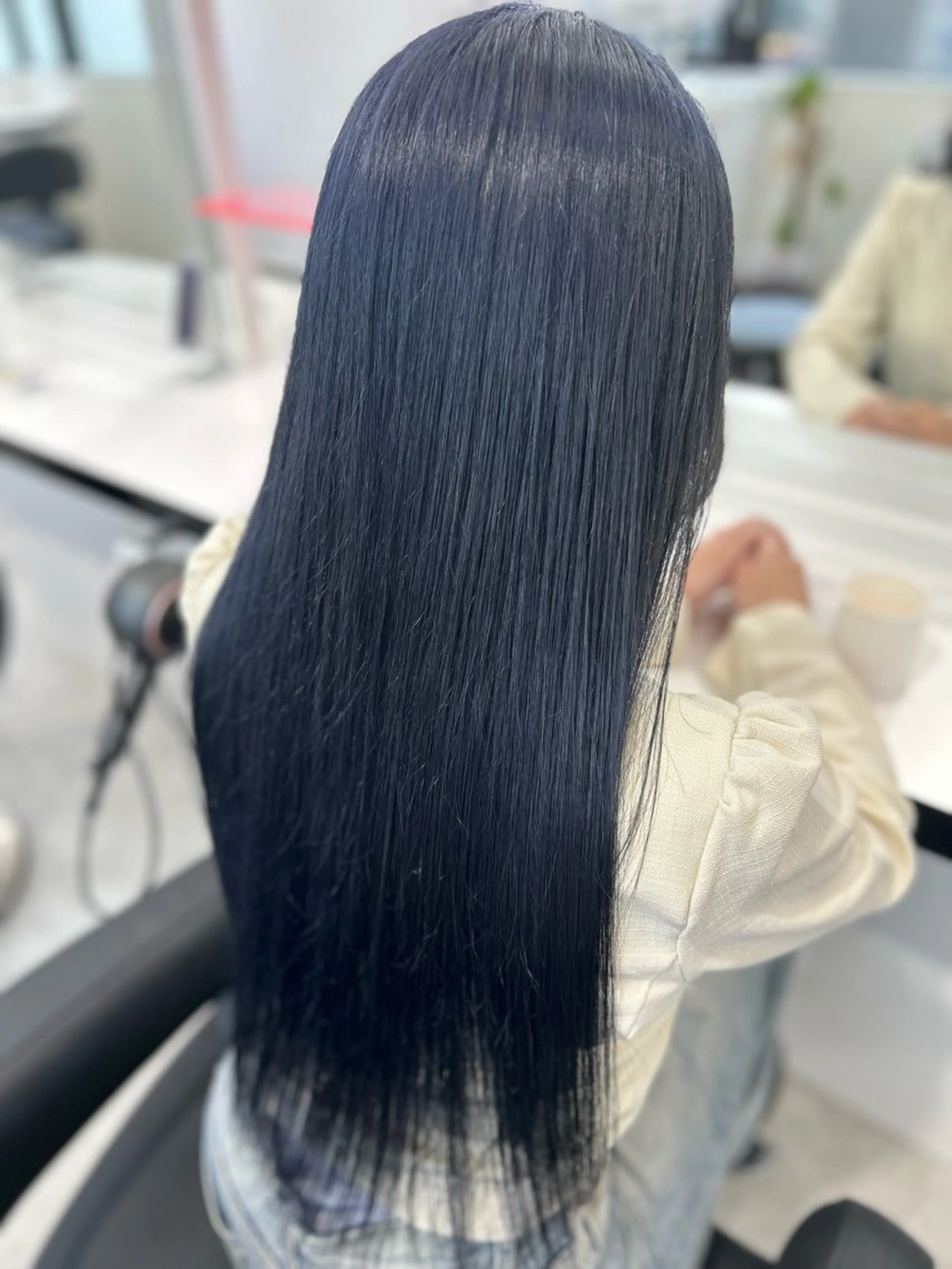 ロング 韓国レディヘア🤍 暗髪🤍miraiのヘアスタイル