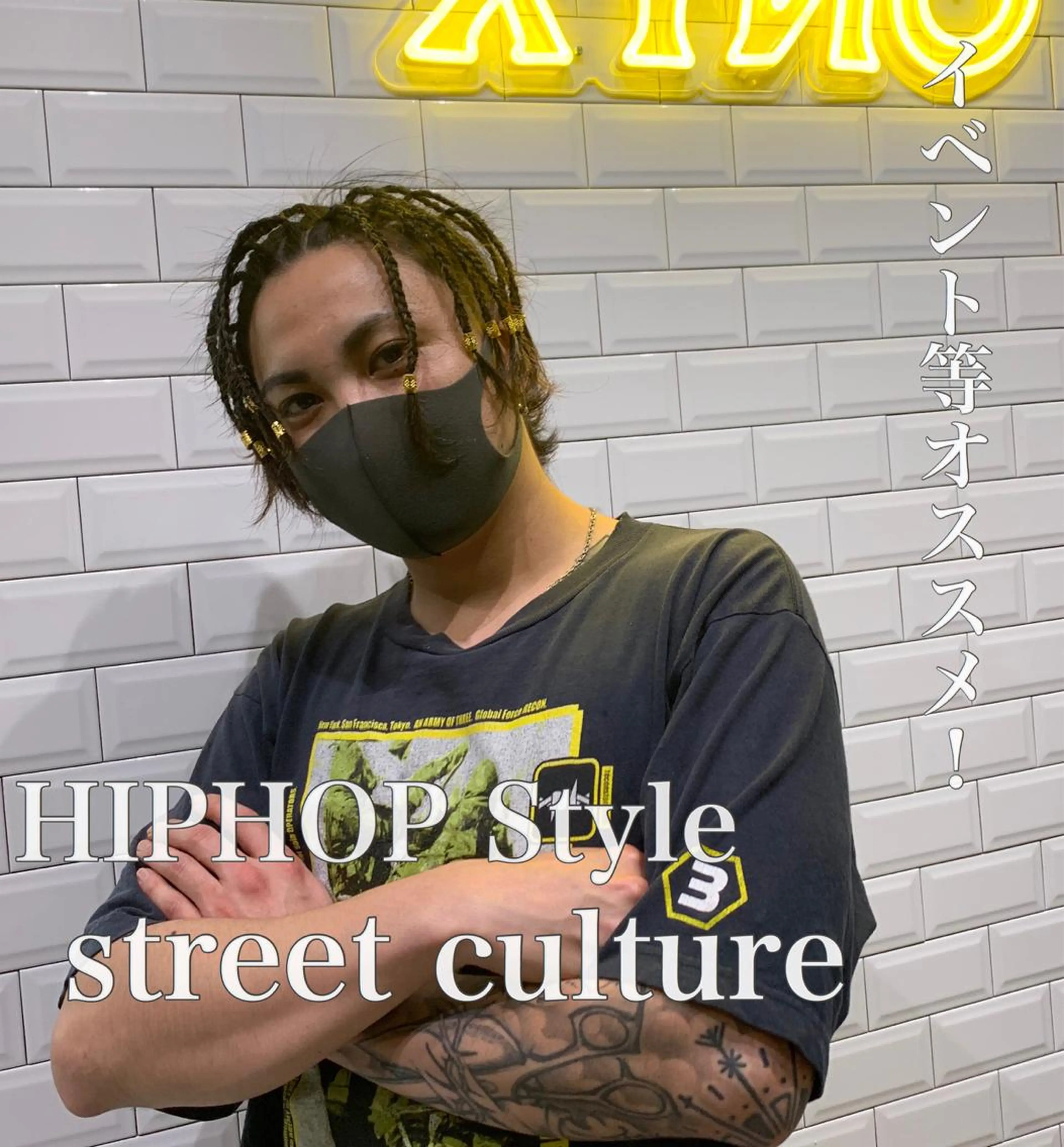 メンズ 断髪刈舞所属・大月 優汰のヘアスタイル