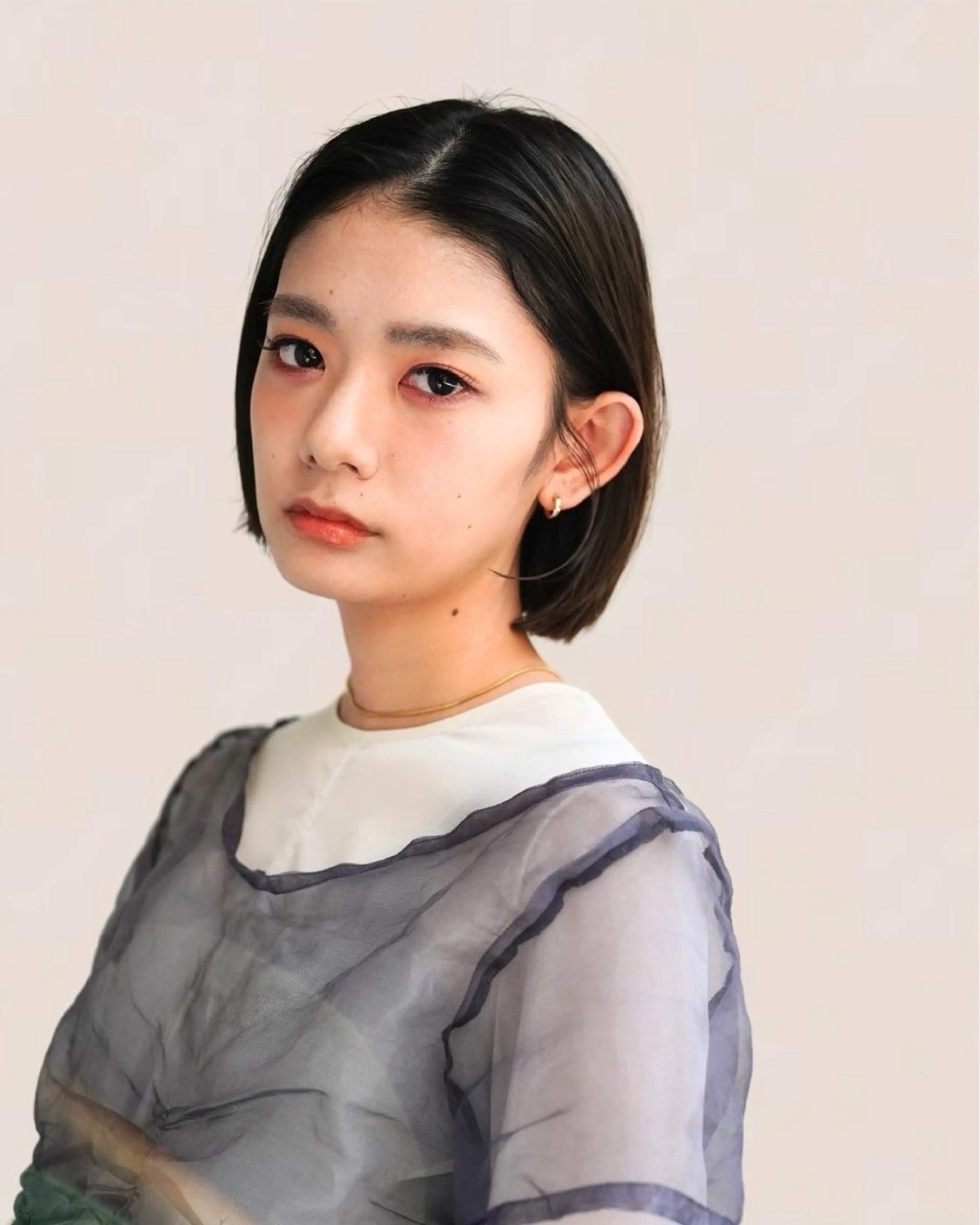 ショート 銀座⚜️【脱白髪染め 美髪矯正】トグチのヘアスタイル