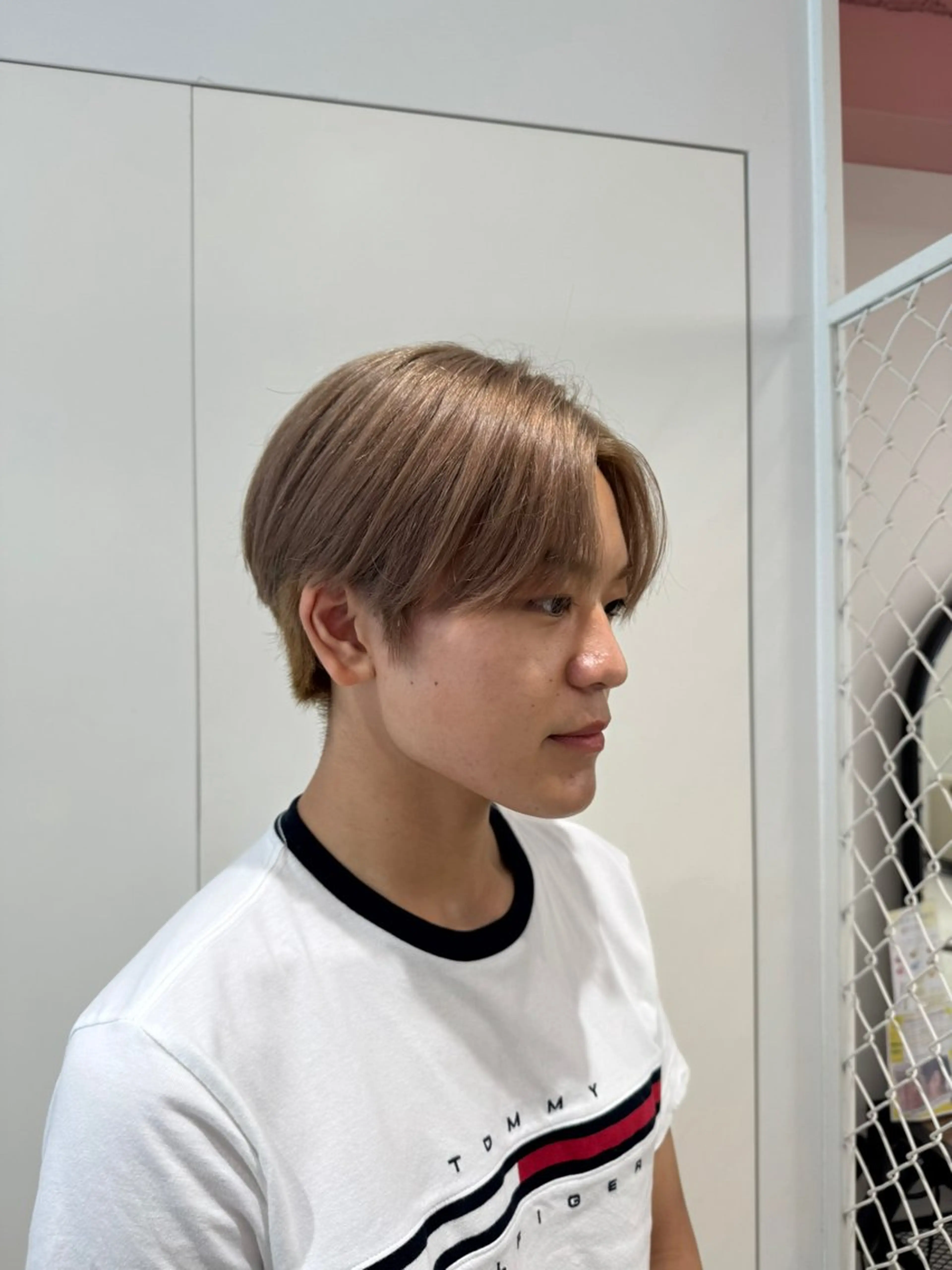 カラー メンズ カット ルイ☆【ボブ/メンズ /酸性ストレート】のヘアスタイル