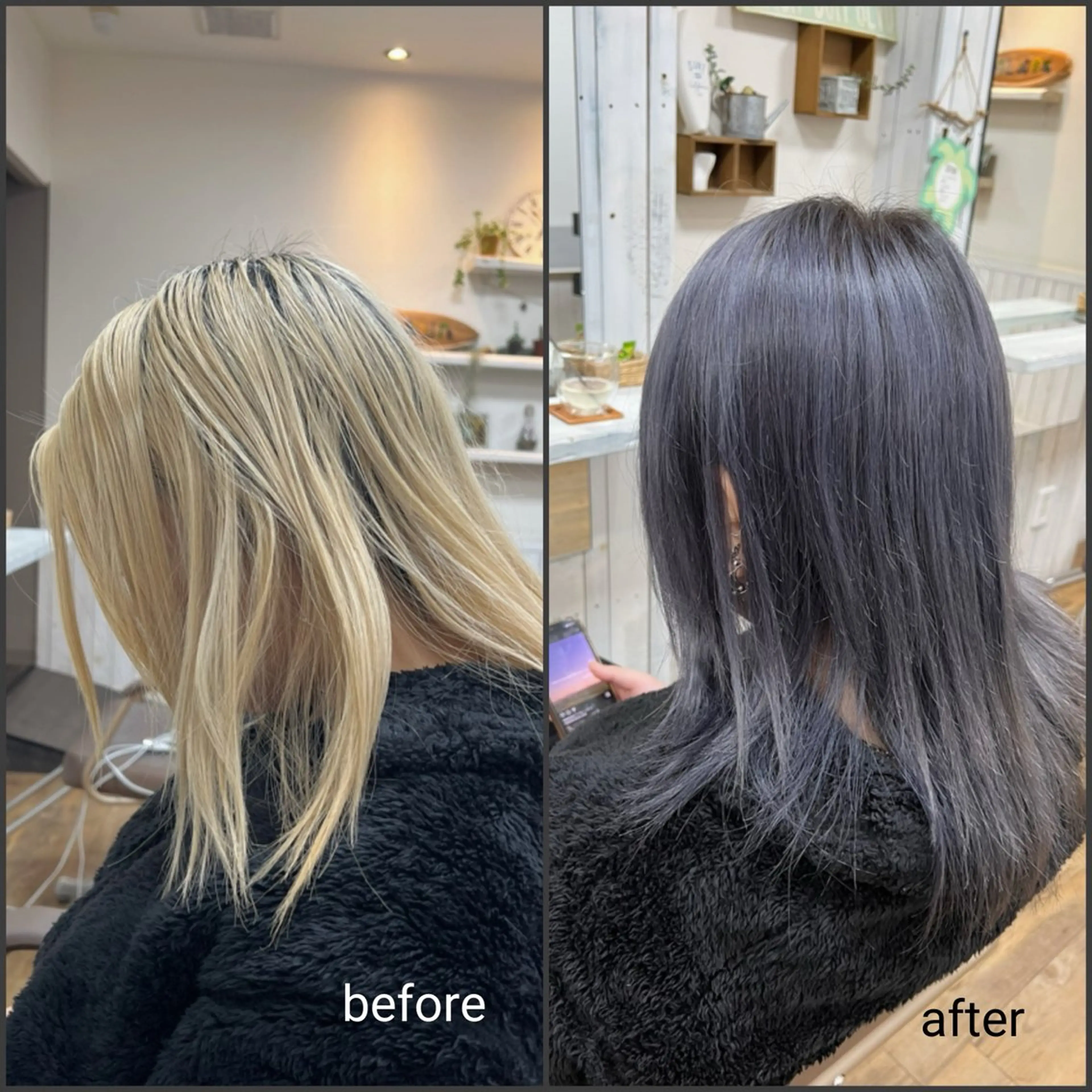 ミディアム kokua hair design／大西のヘアスタイル