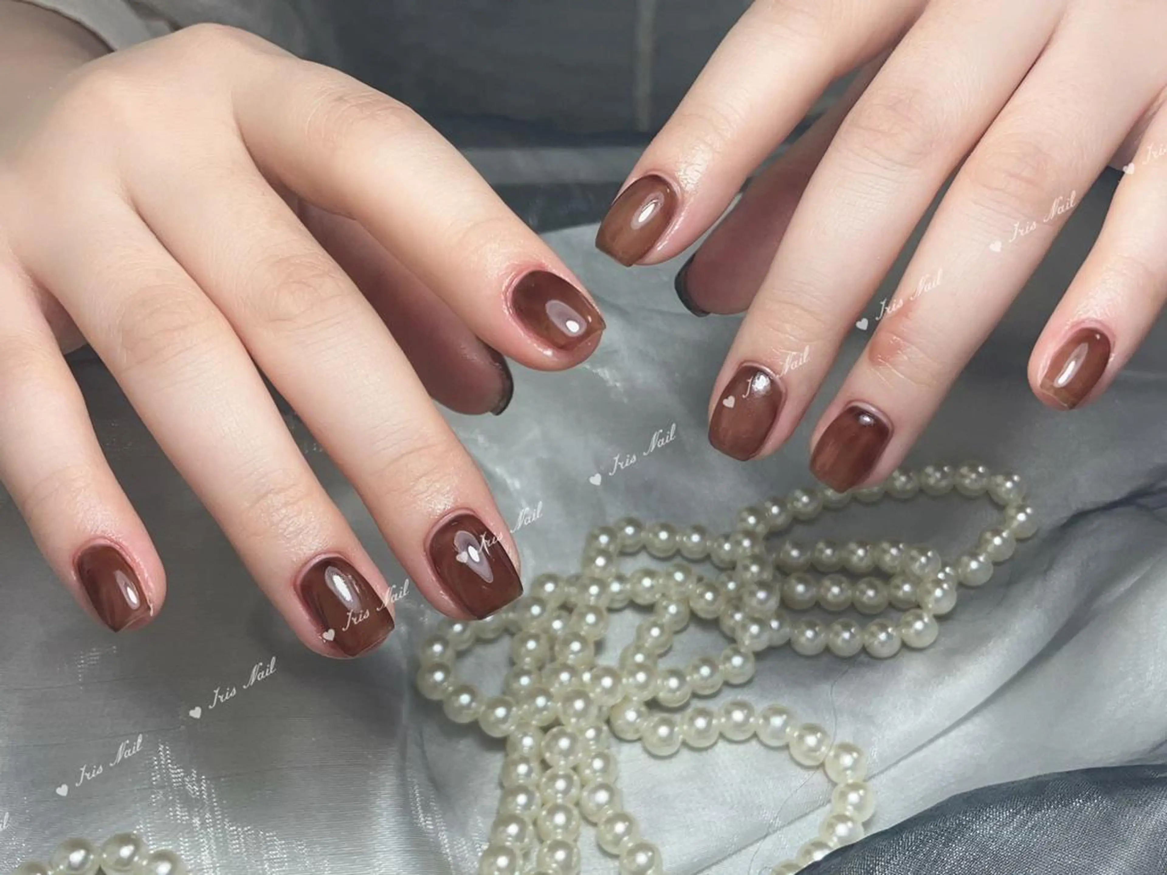 ネイル ワンカラーネイル ハンドネイル ハンドケア IRIS NAIL大塚のネイルデザイン