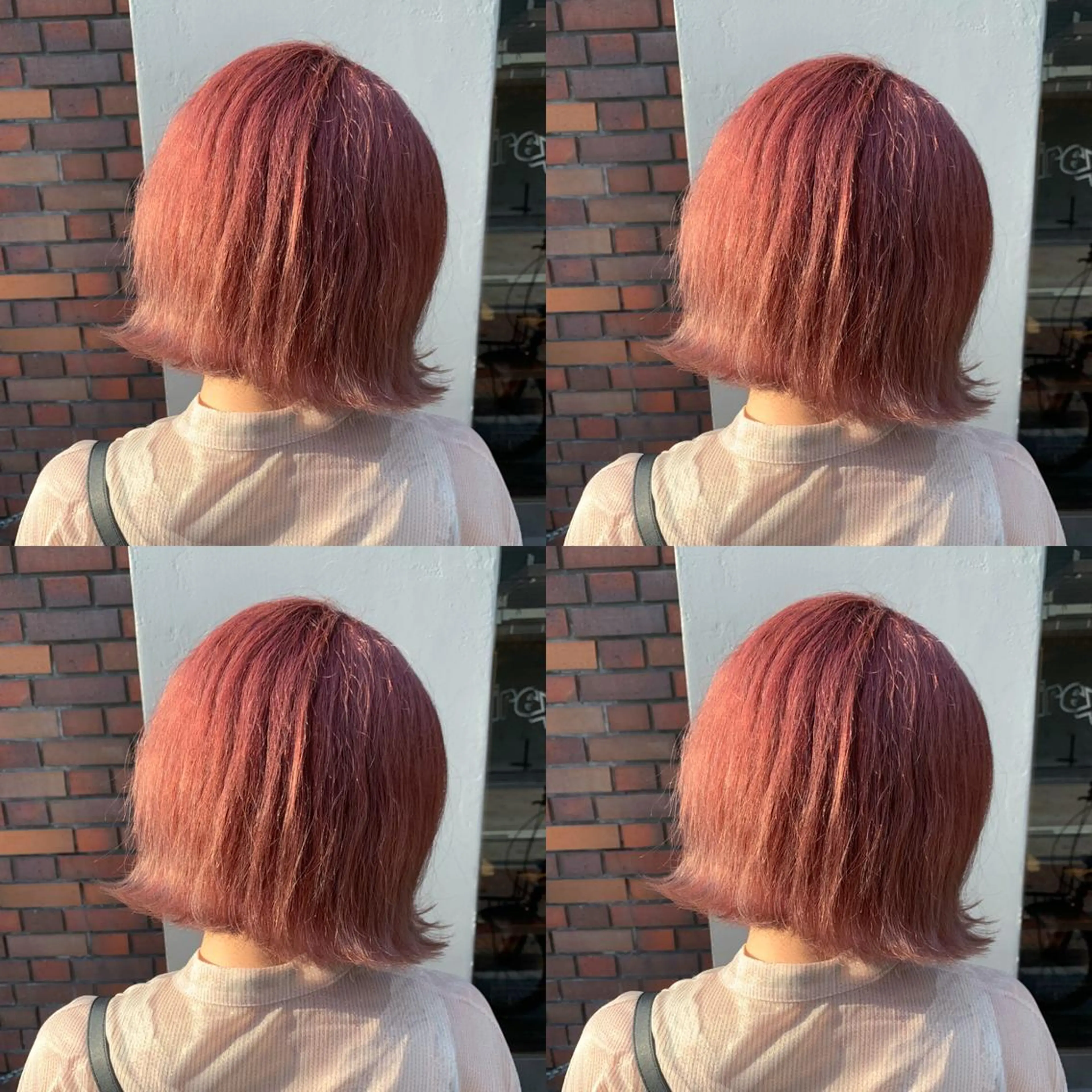 ショート ヘアカラー 大泉 美久のヘアスタイル
