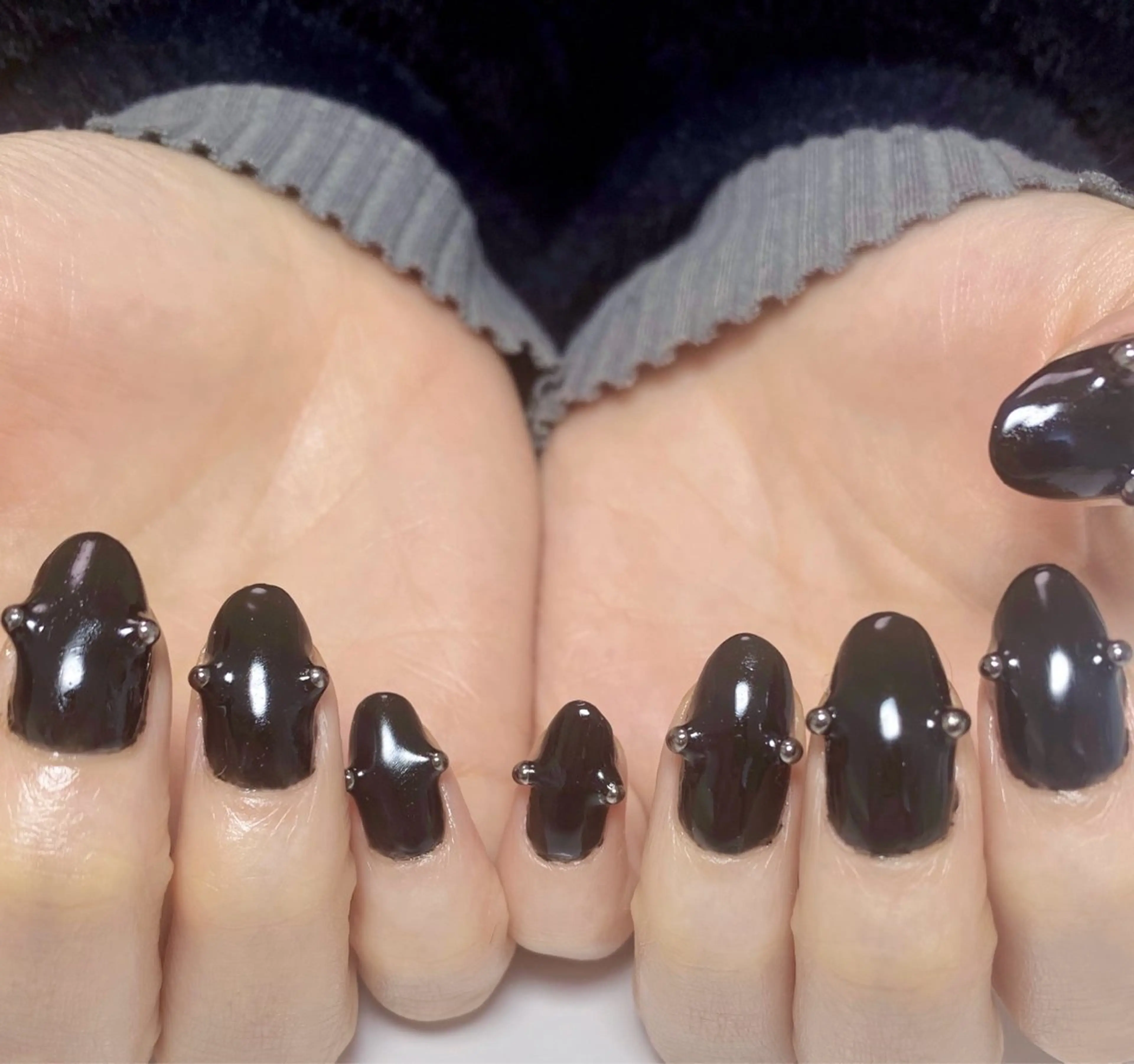 ネイル 持ち込み Nail Salon K 🧸美爪育成のネイルデザイン