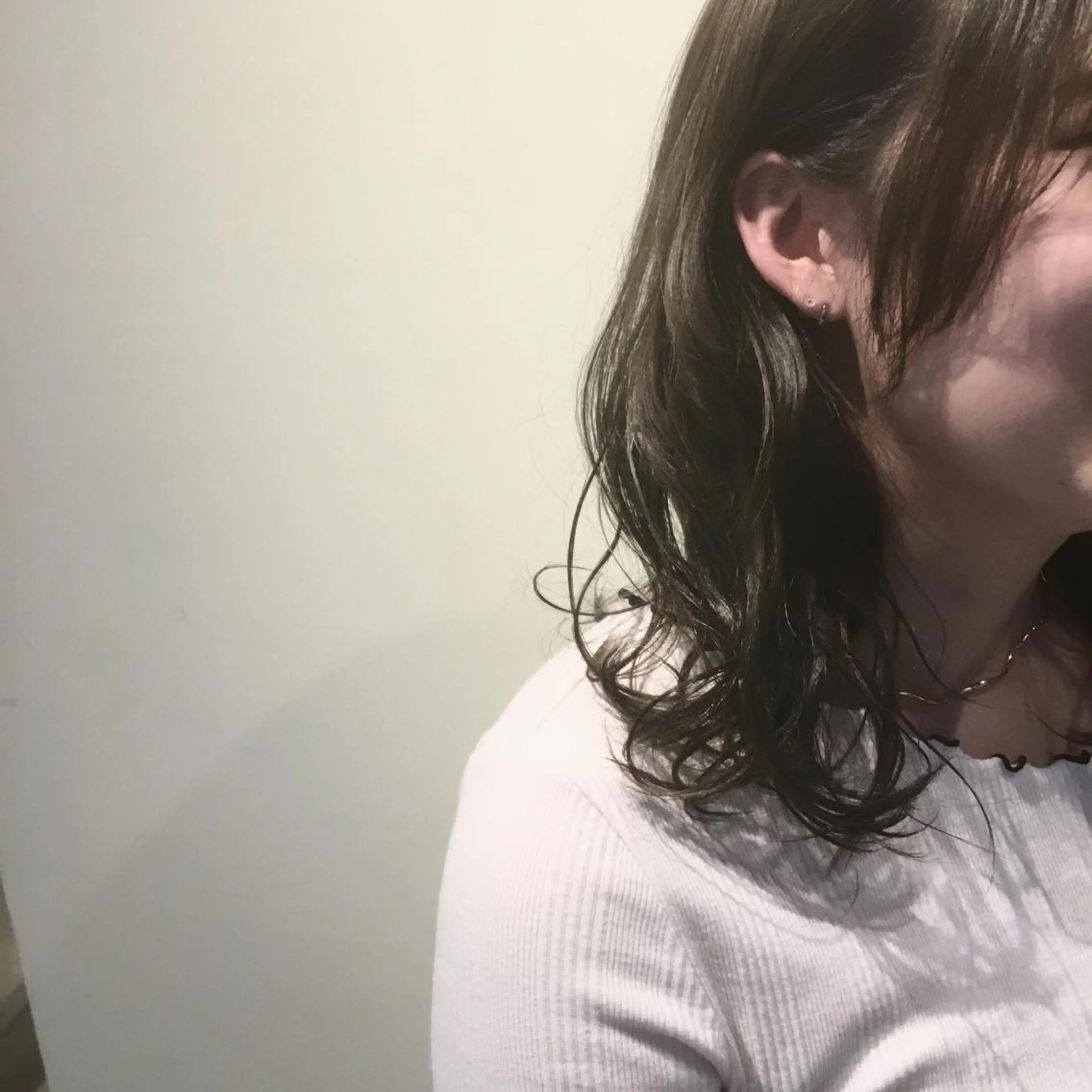 セミロング カット ヘアカラー トリートメント しのはら まどかのヘアスタイル