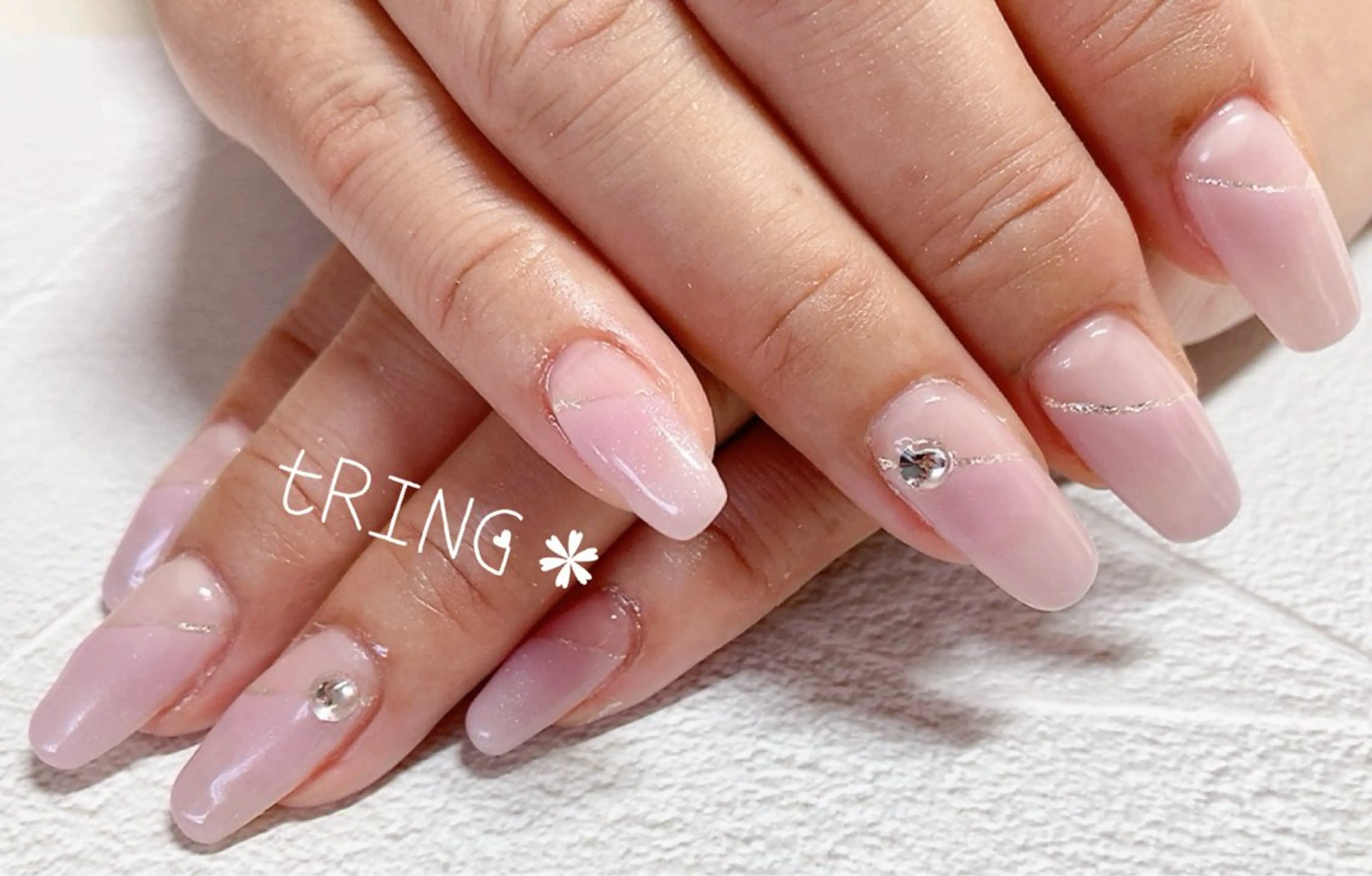 ネイル ハンドネイル tRING＊ しいの木台のネイルデザイン