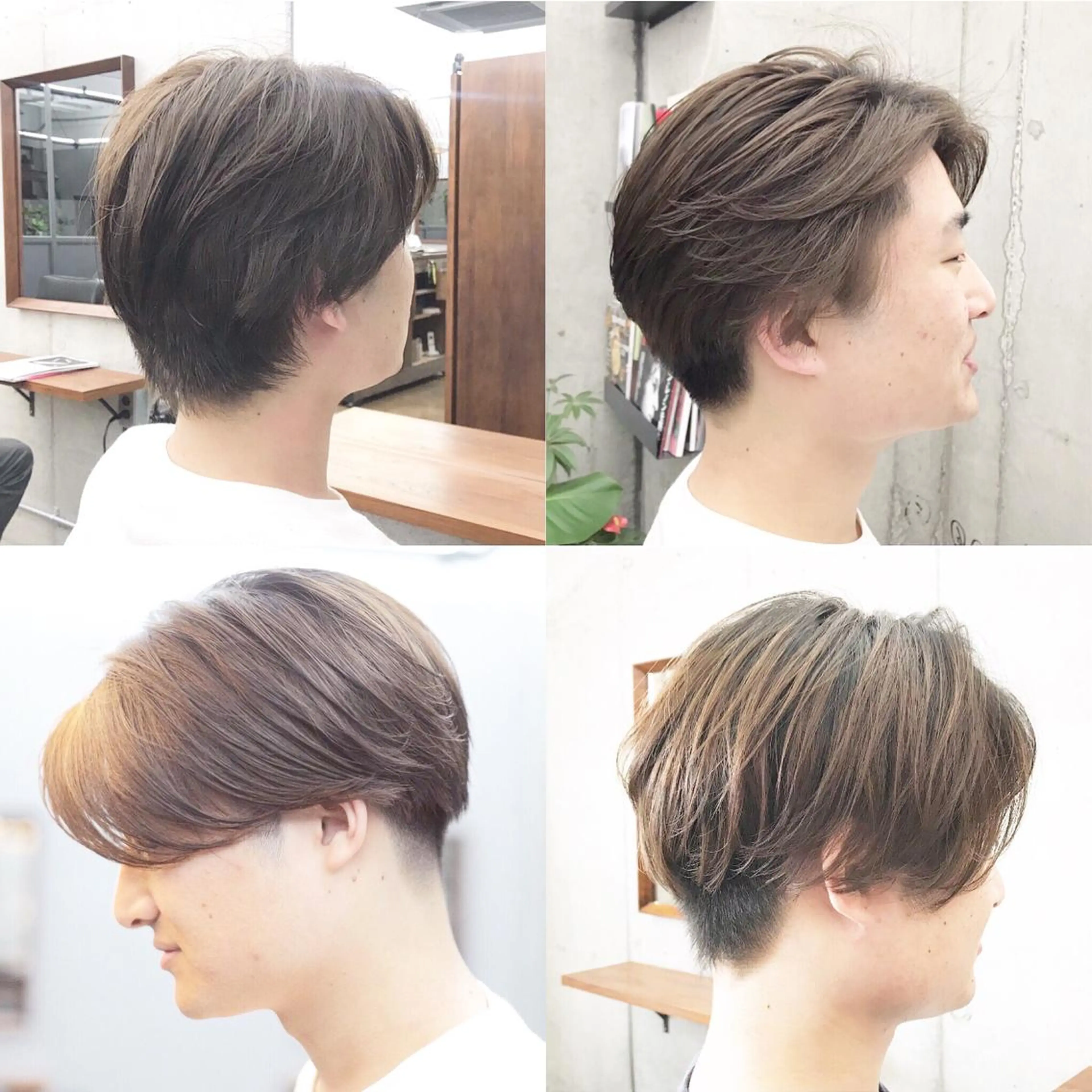 ショート パーマ メンズ ショートヘア カット ✂︎ウルフ・ショート ✂︎MIKUNIのヘアスタイル