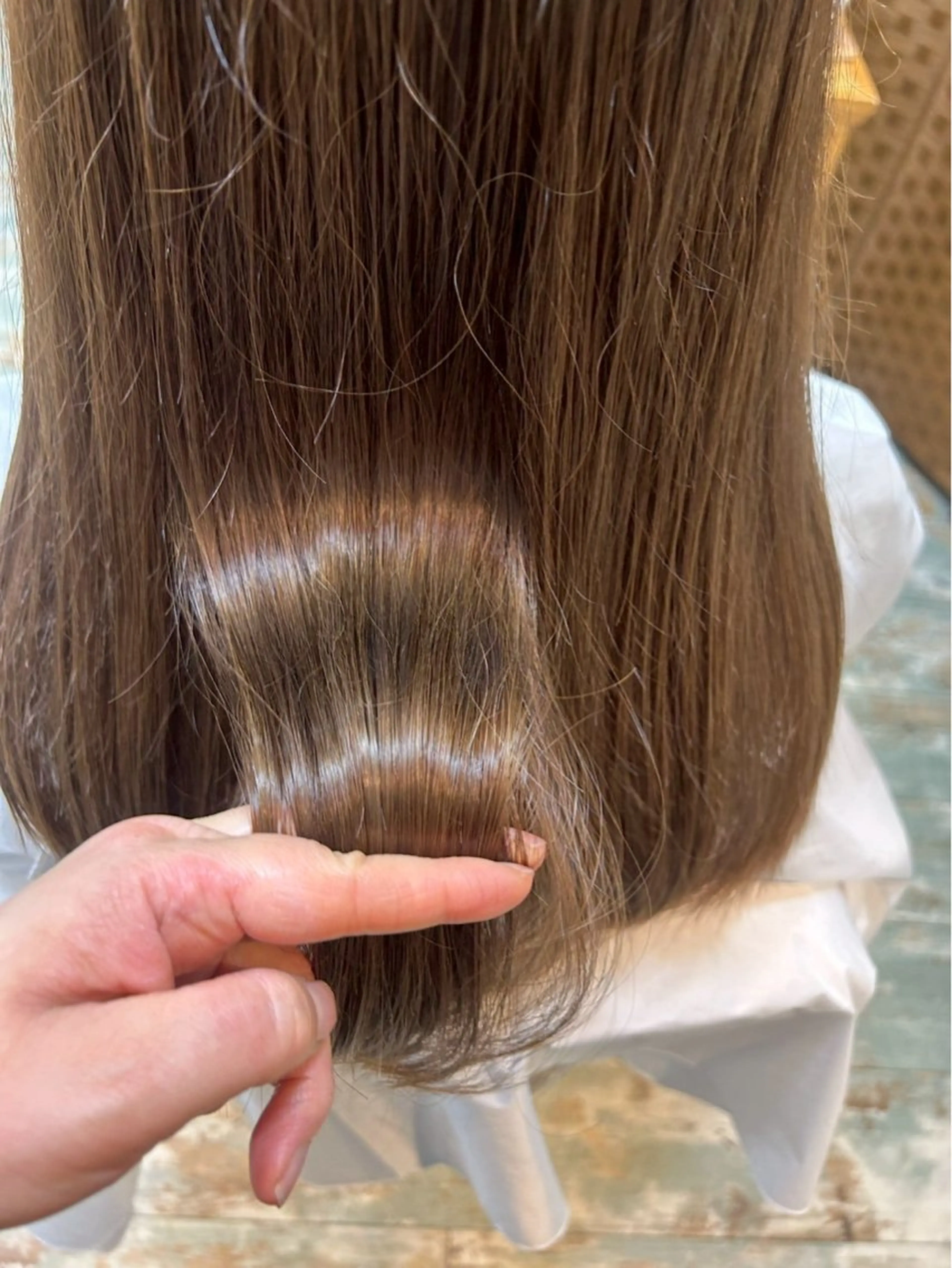 カラー 🌳武田藍花🕊️ 髪質改善 縮毛矯正のヘアスタイル
