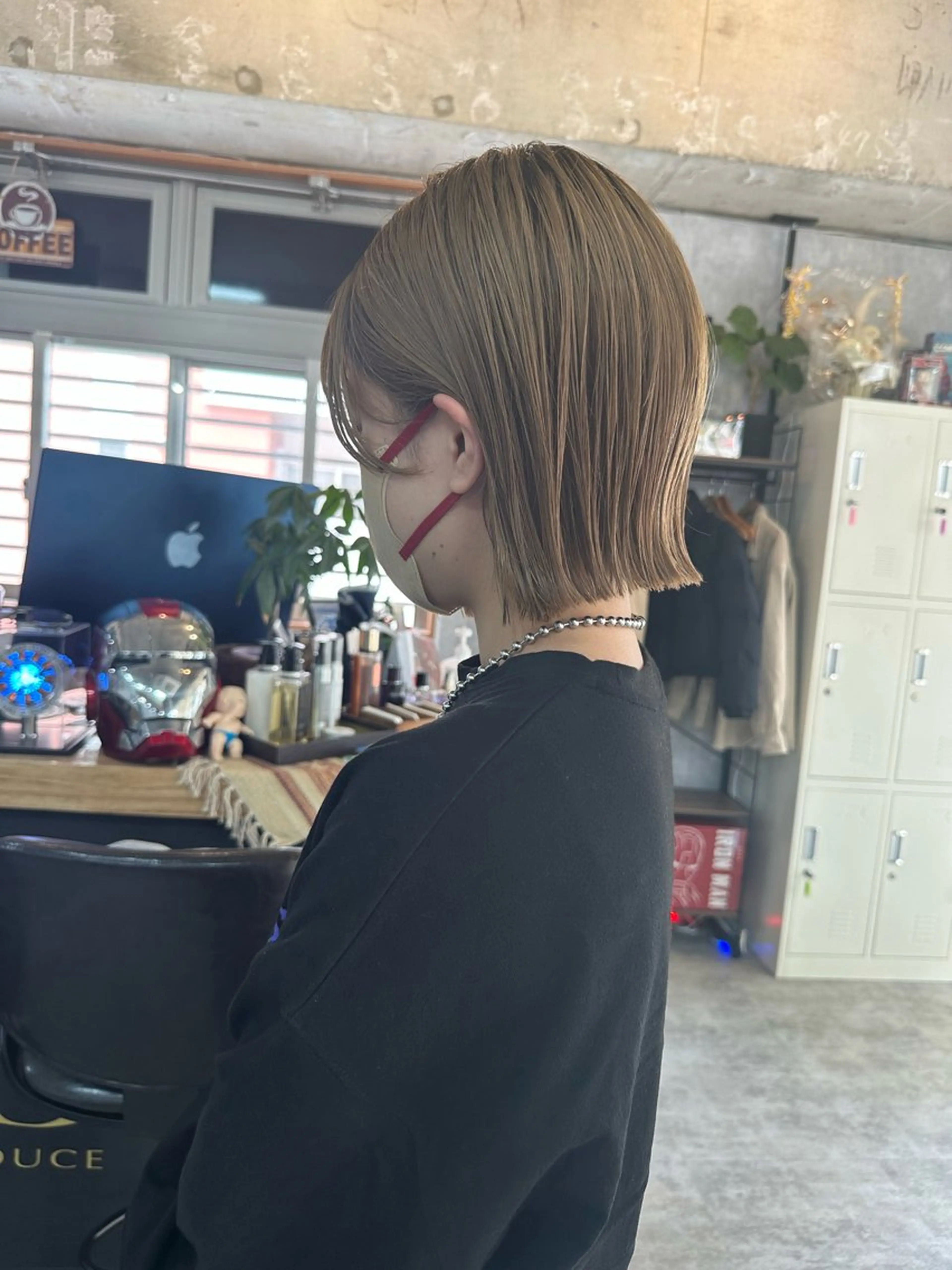 ショート 切りっぱなしボブ ショートボブ ハンサムショート 丸みショート ボブ カット ヘアカラー トリートメント C’LD hair  produce /シールドヘア所属・モテ髪/ボブ/ショー ト/アダチフウトのヘアスタイル