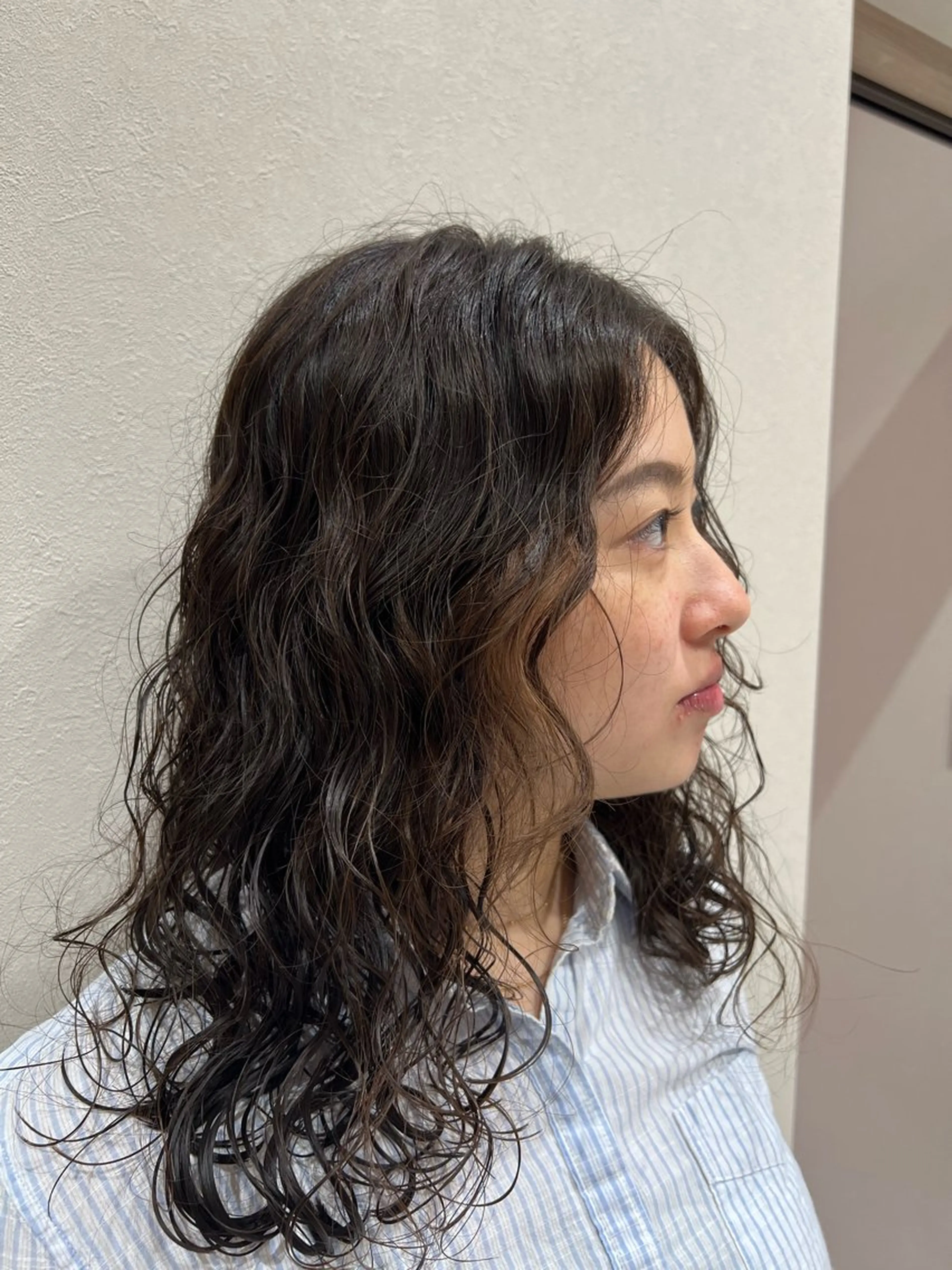 セミロング パーマ メンズカット／パーマ ／GOUのヘアスタイル