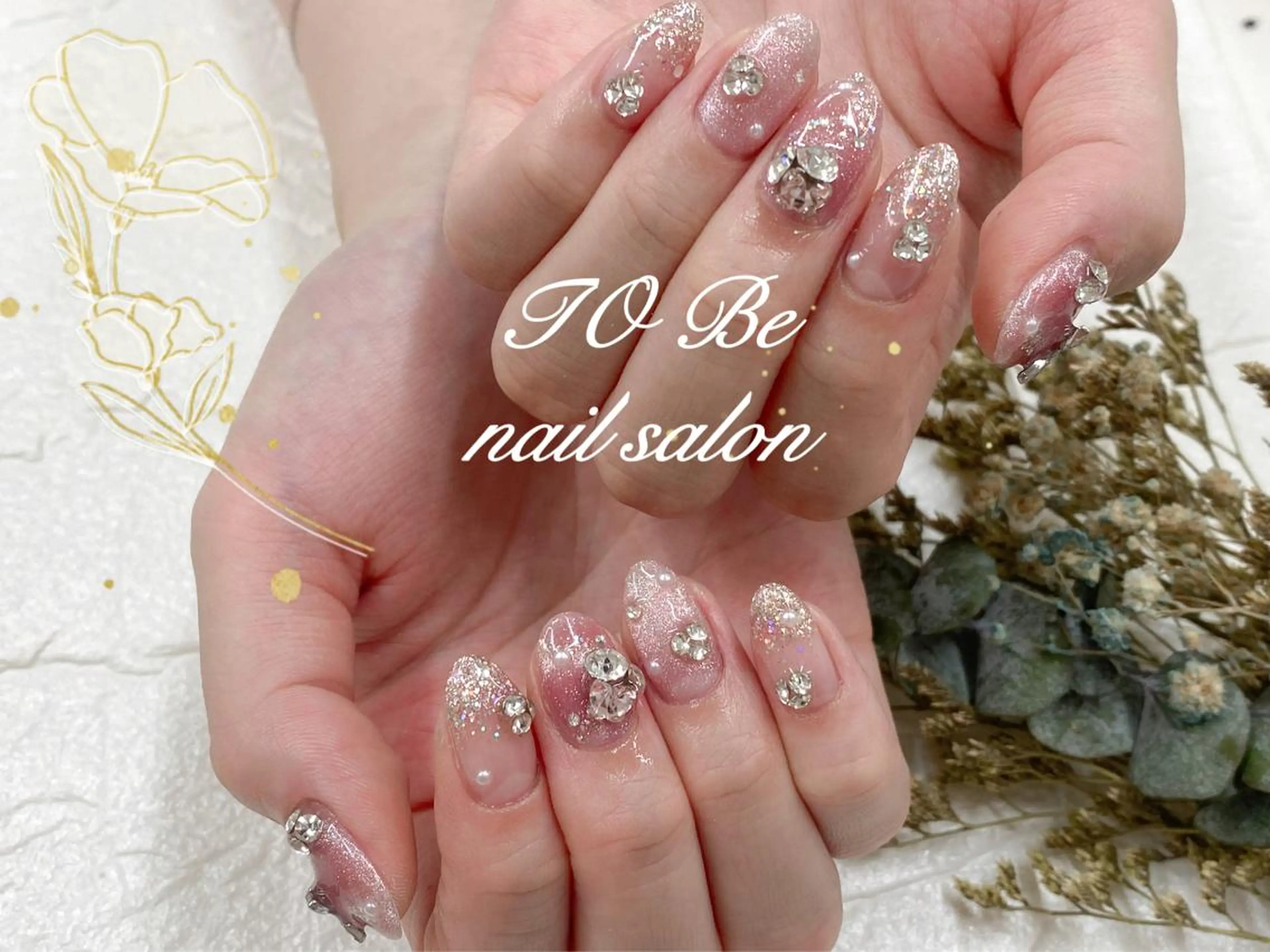 ショート ネイル ハンドネイル Nail Salon To Beのネイルデザイン