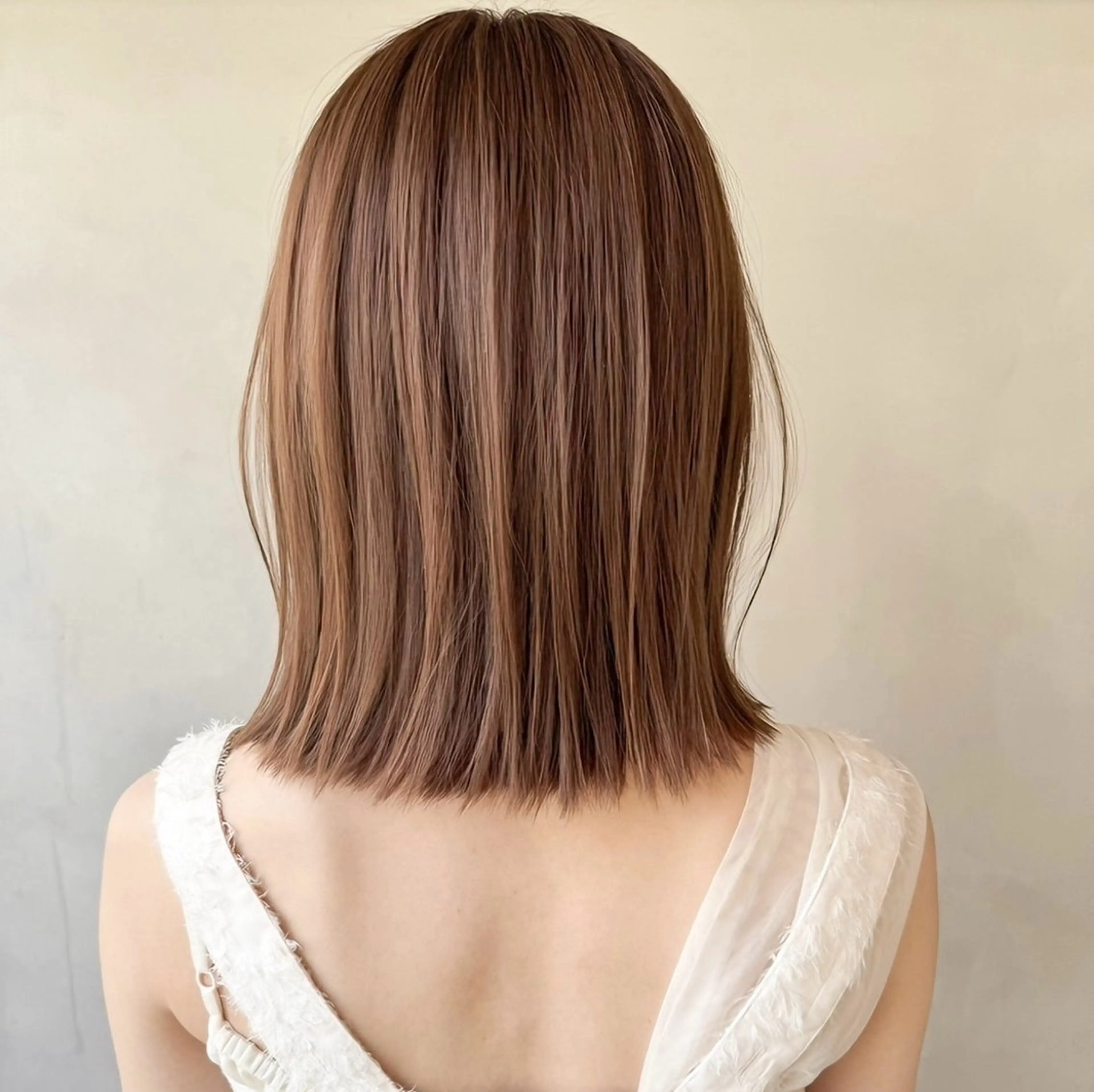 ミディアム レイヤー/ボブ /カット泉谷七登のヘアスタイル