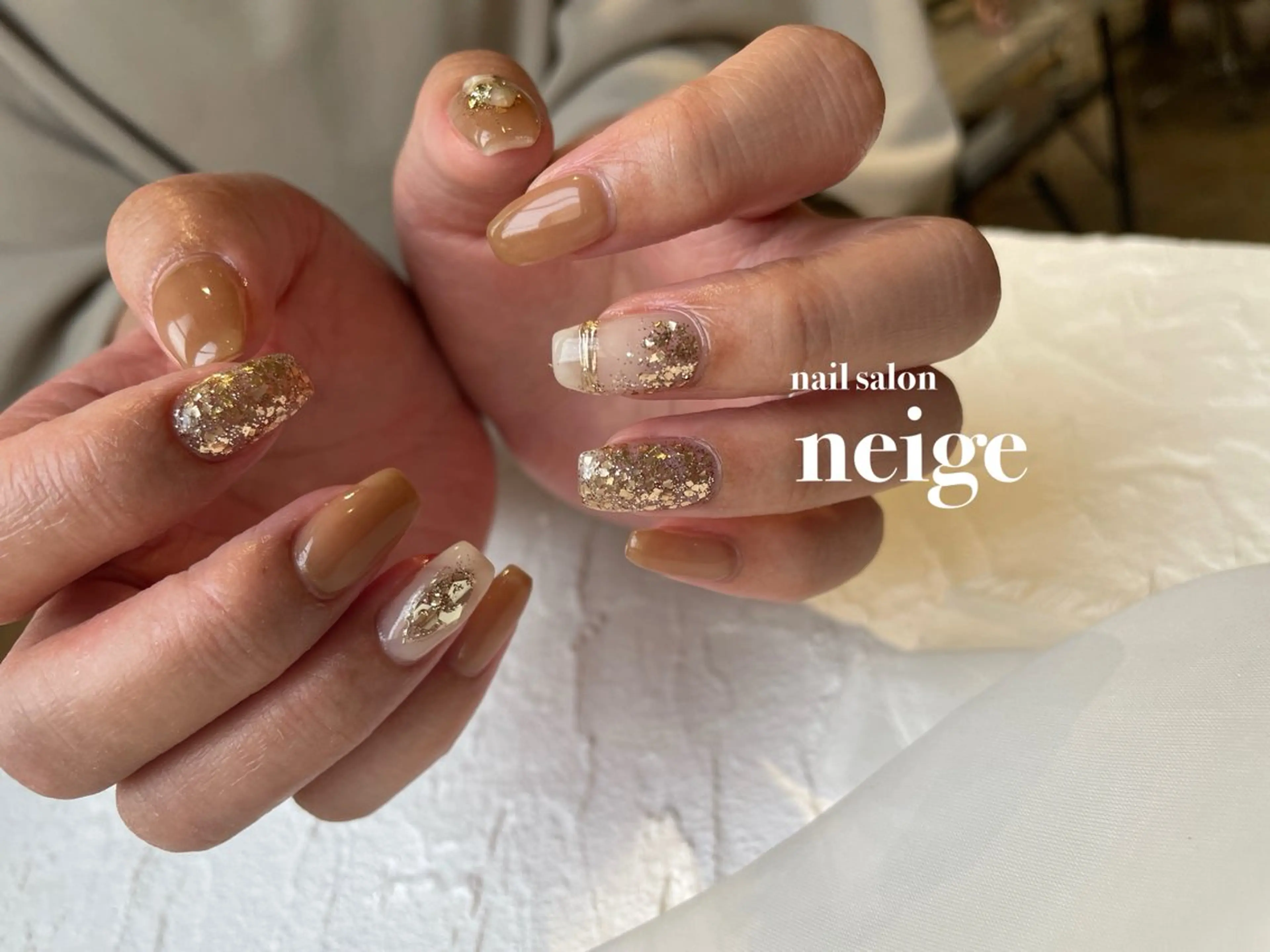 ネイル ハンドネイル nail salon neigeのネイルデザイン