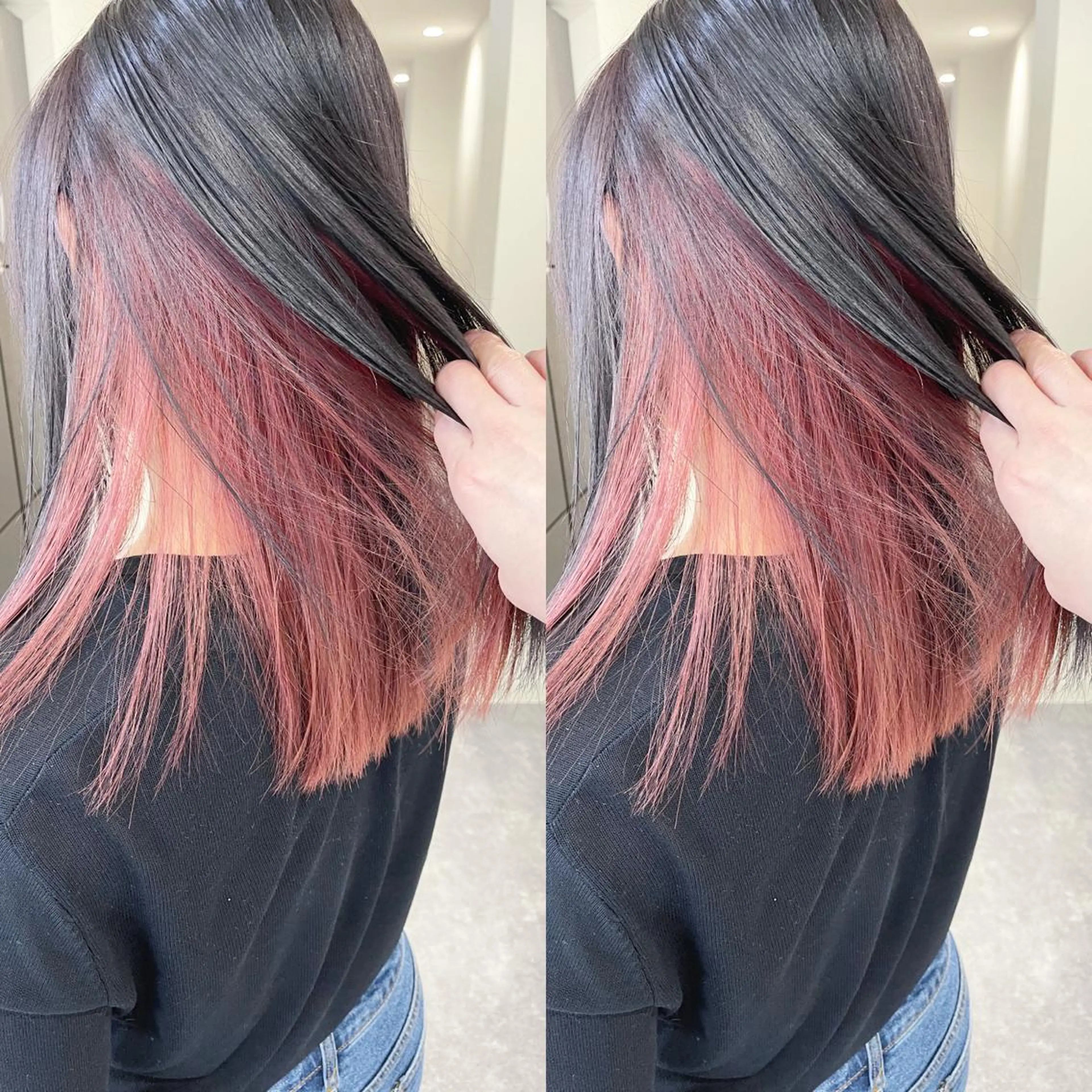 セミロング H所属・H (エイチ) 烏丸御池店のヘアスタイル