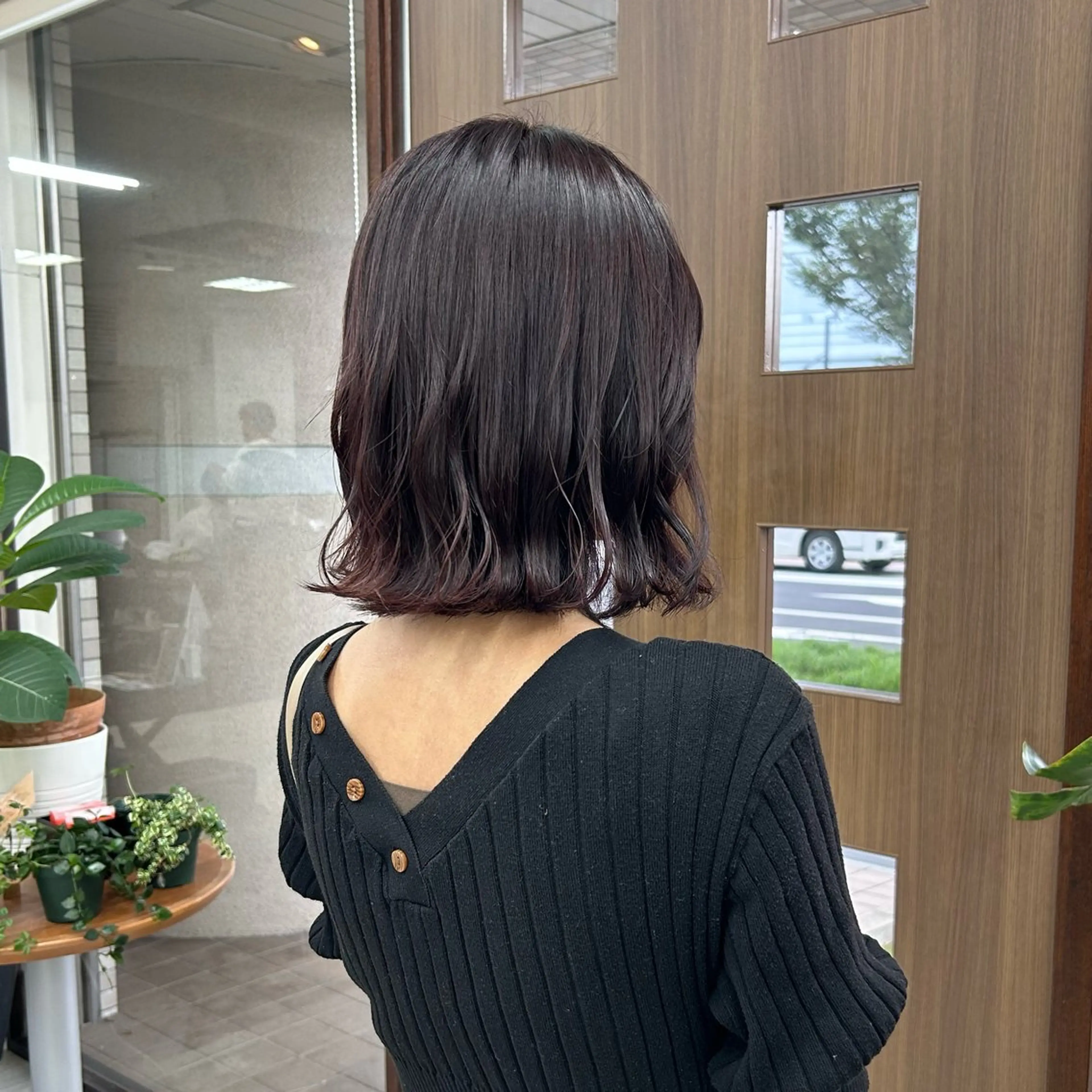 ミディアム ダブルカラー/韓国 ヘア/さわのあかねのヘアスタイル