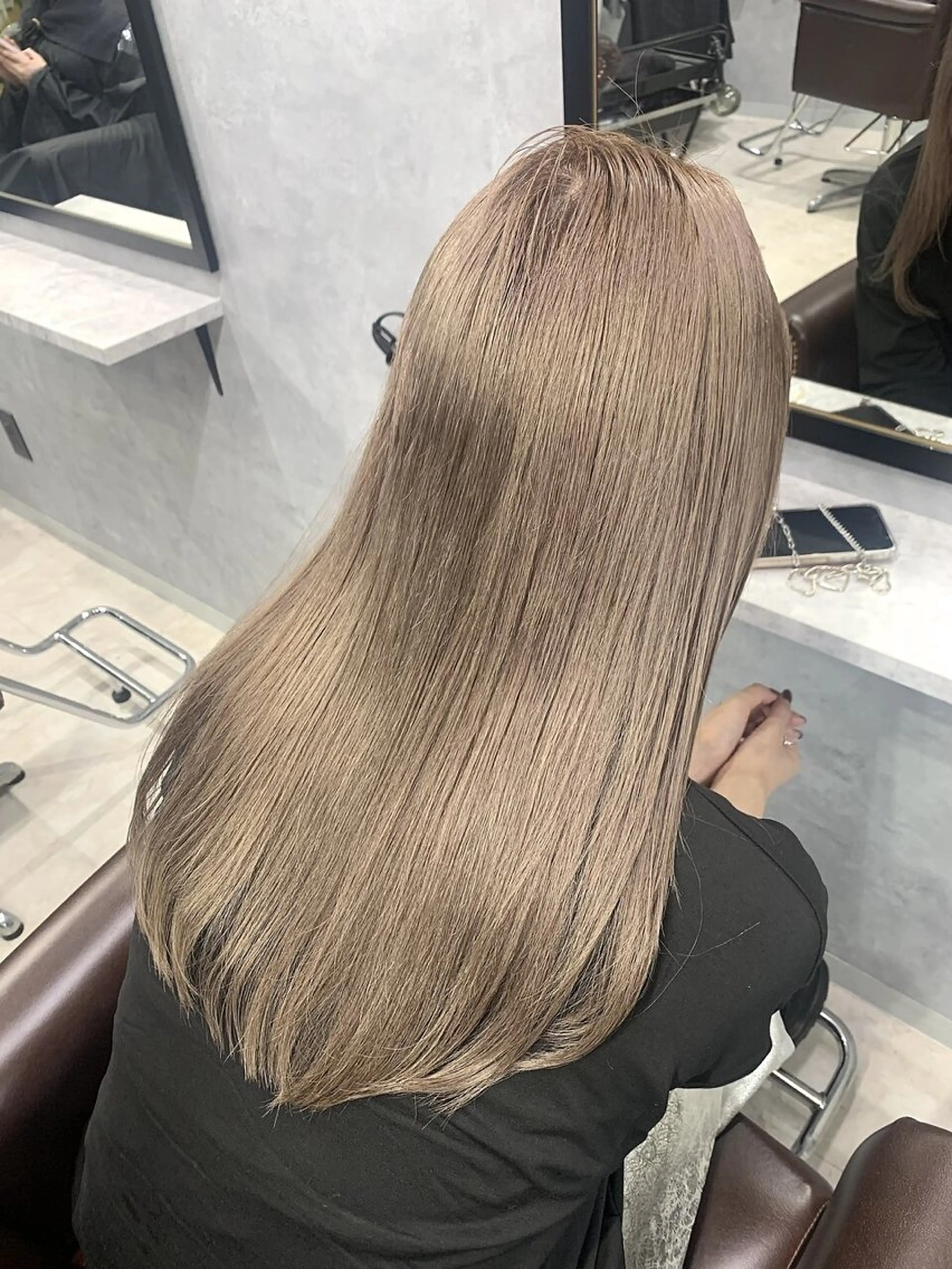 ロング カット トリートメント 池袋/ダブルカラー GLADGE🩵のヘアスタイル