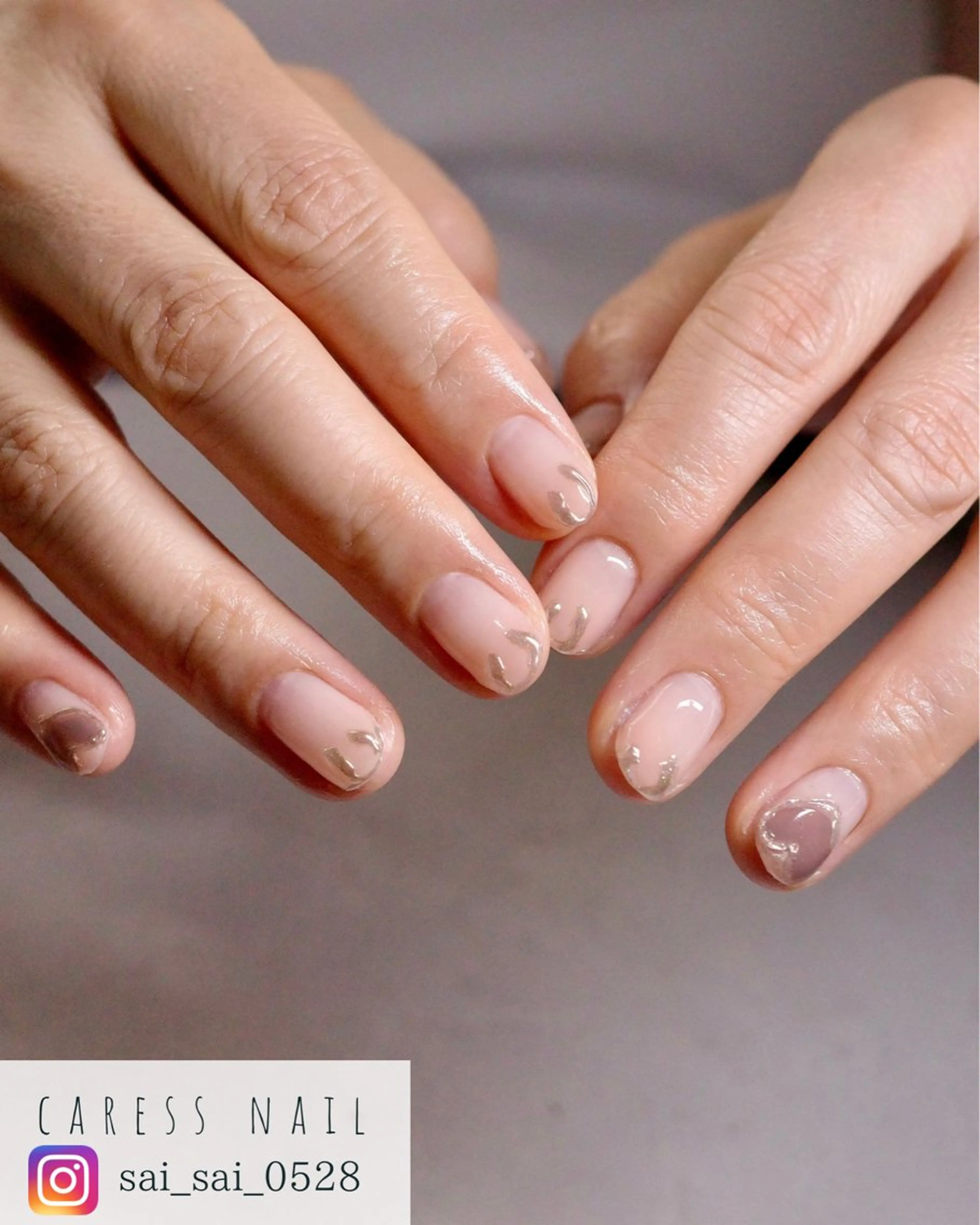 ネイル caress nail カレスネイル 代々木上原所属・カレスネイル さいのネイルデザイン