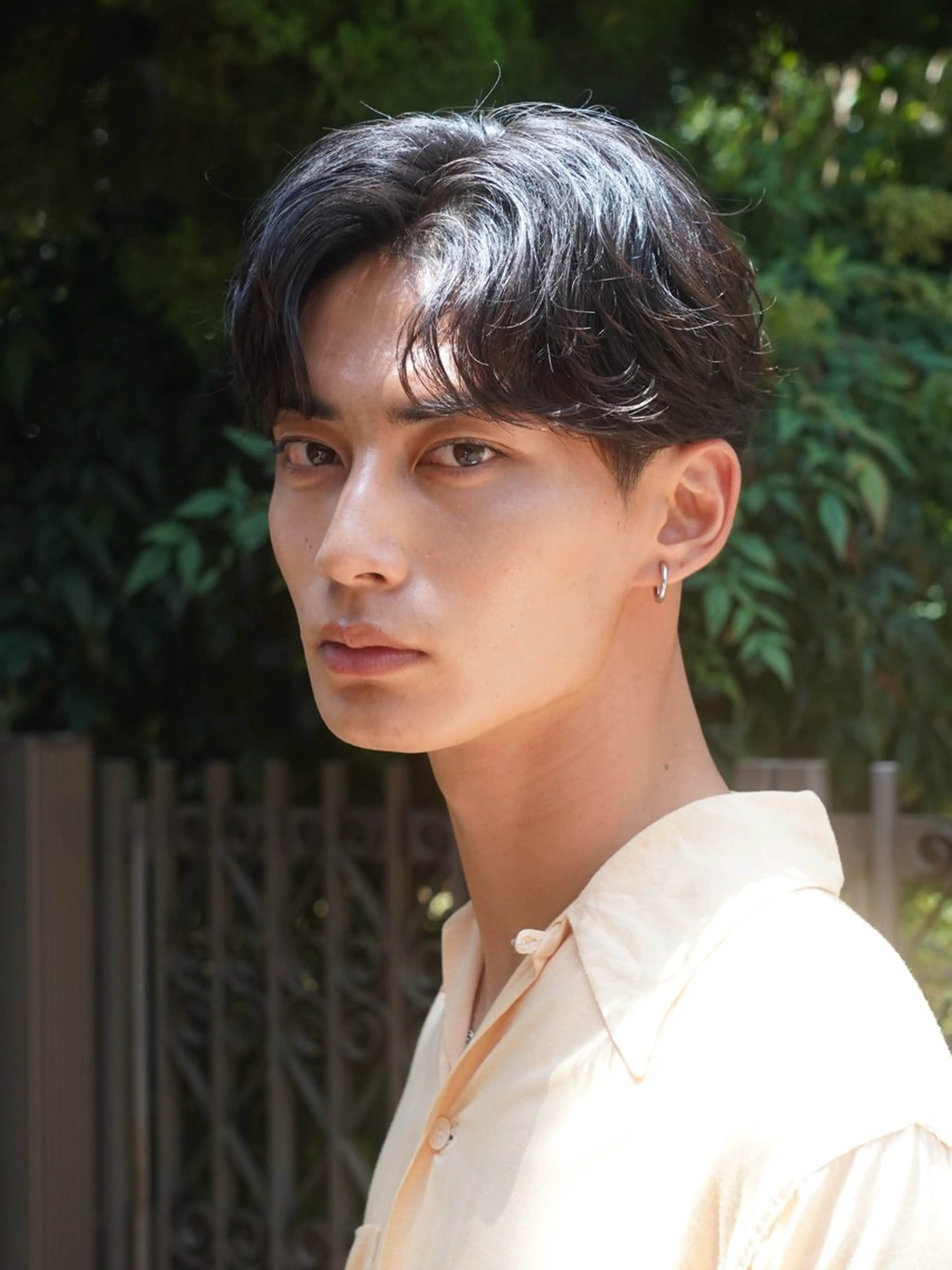 ミディアム パーマ パーマ 山口 ヒロトのヘアスタイル