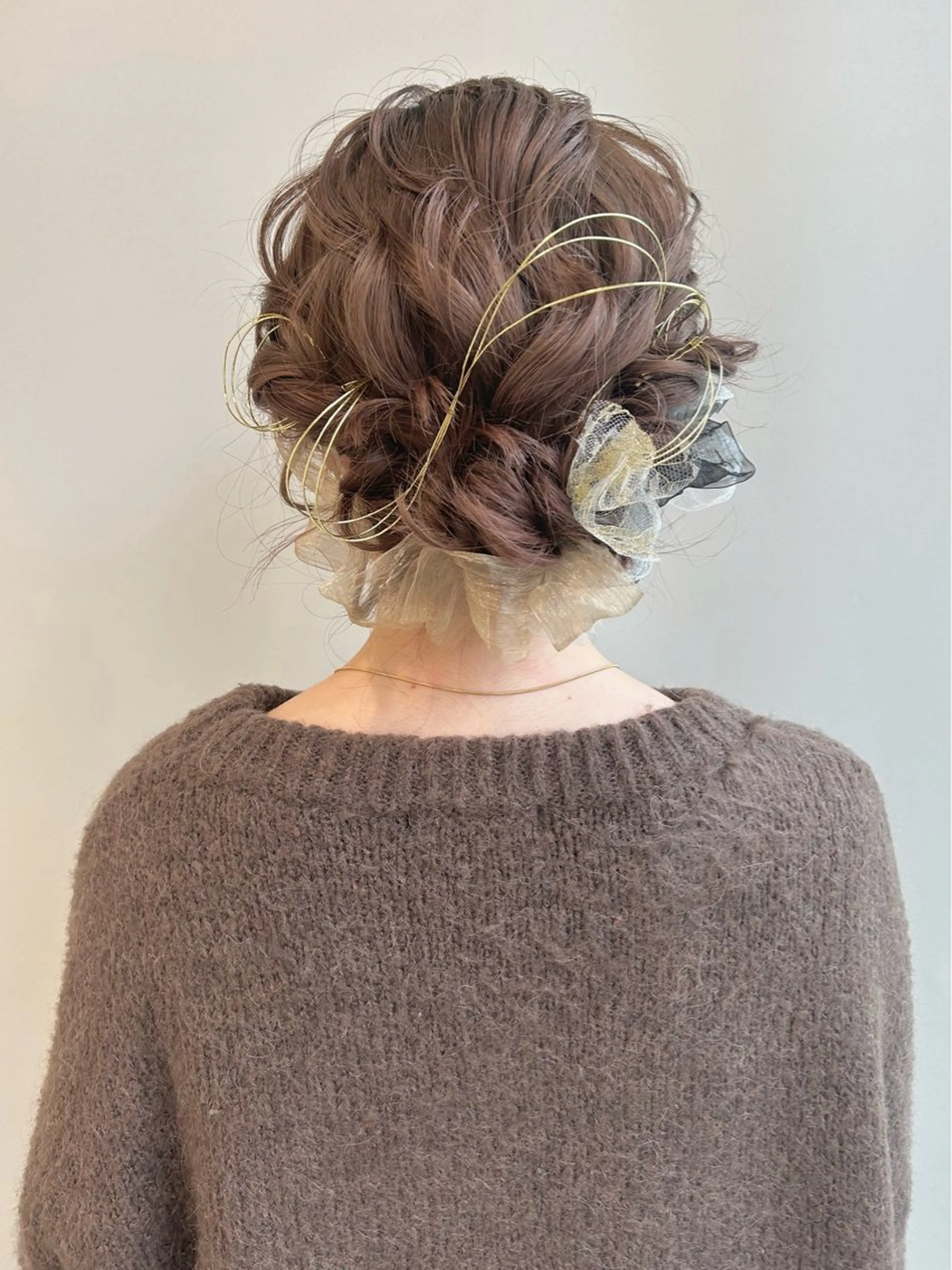 ミディアム ヘアアレンジ ヘアセット 似合わせ⌇お洒落 カット⌇平野あみのヘアスタイル