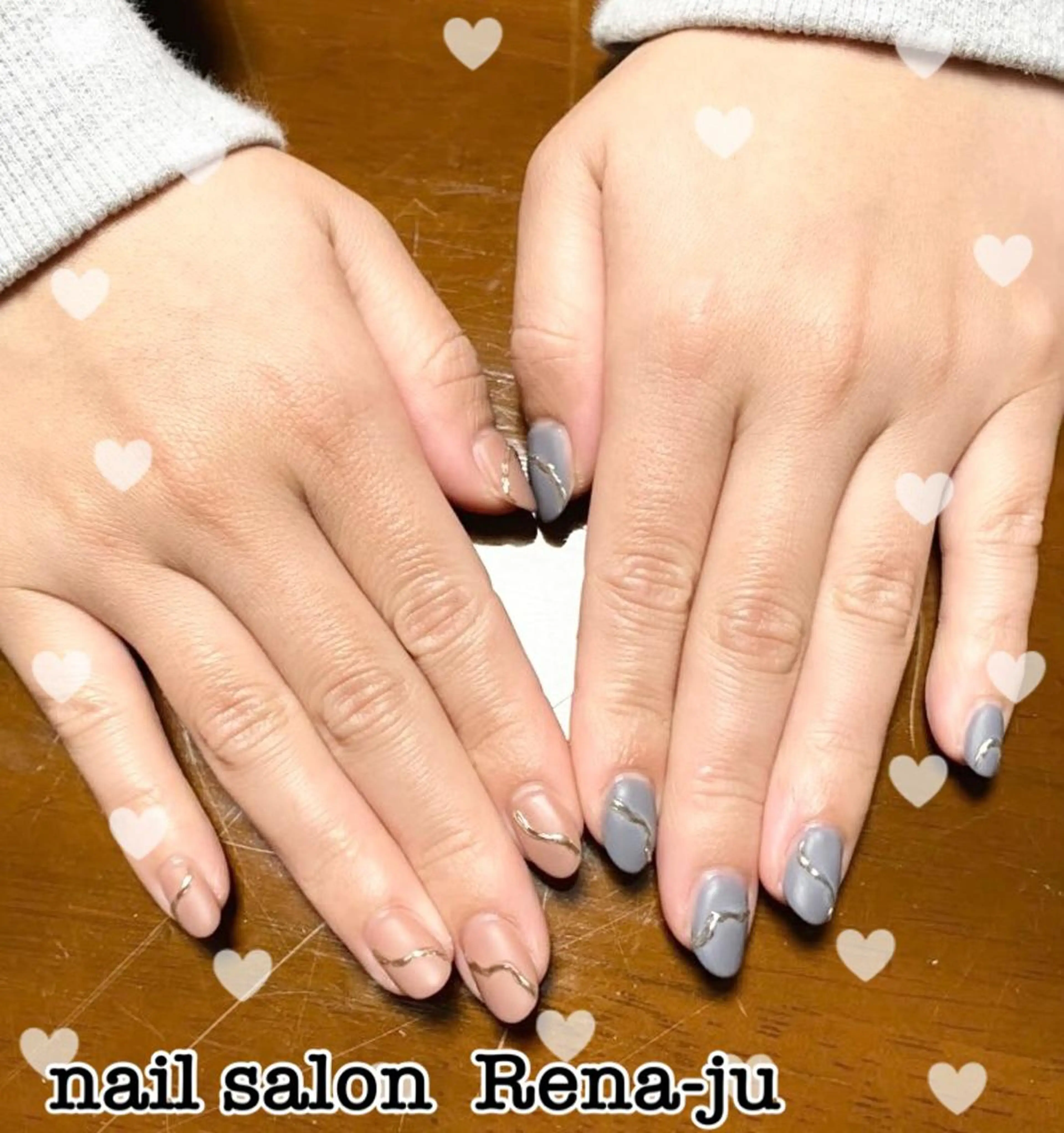 ネイル ハンドネイル nail salon Re:na-juのネイルデザイン