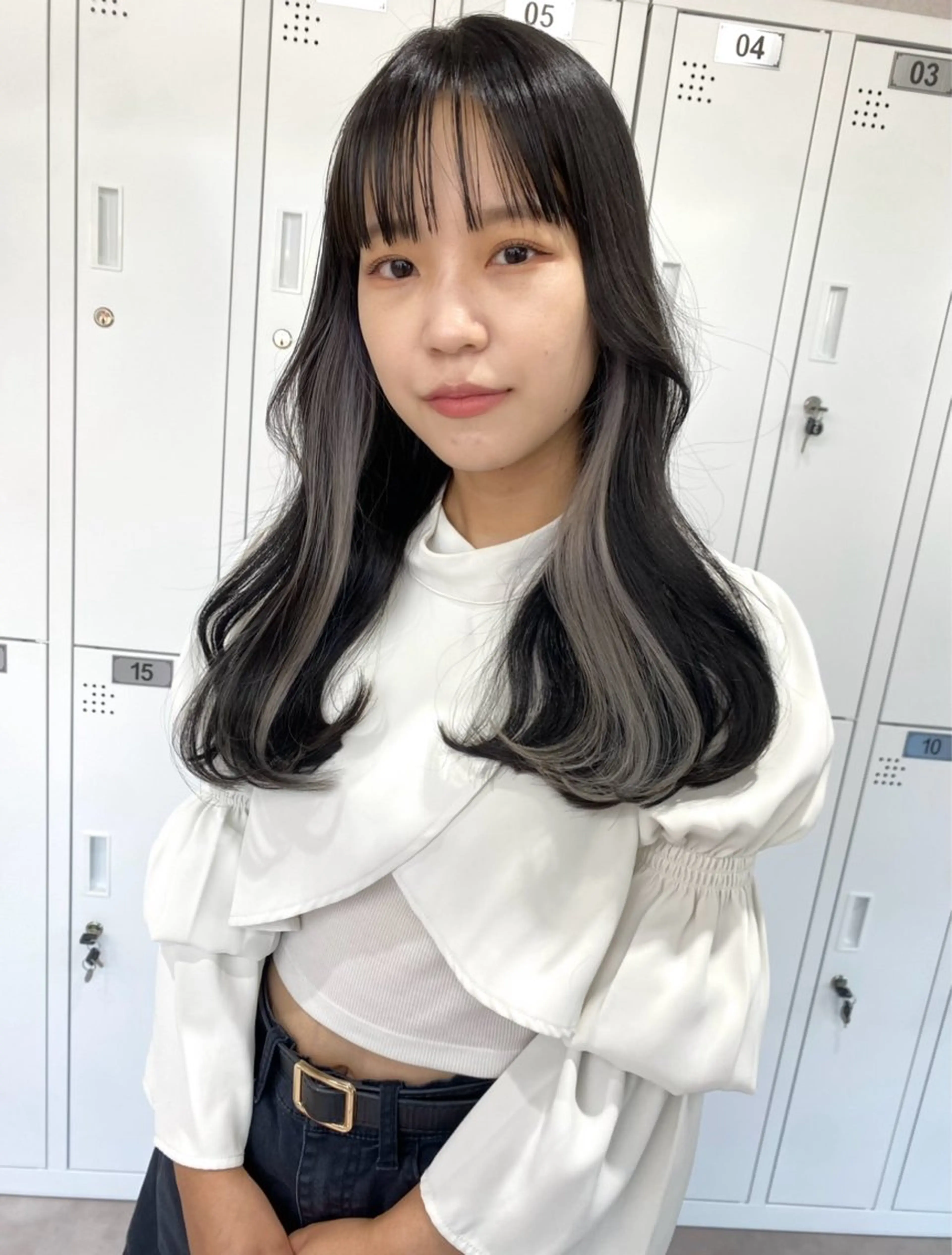 ロング カラー 流行りのレイヤーカッ ト得意💖akariのヘアスタイル