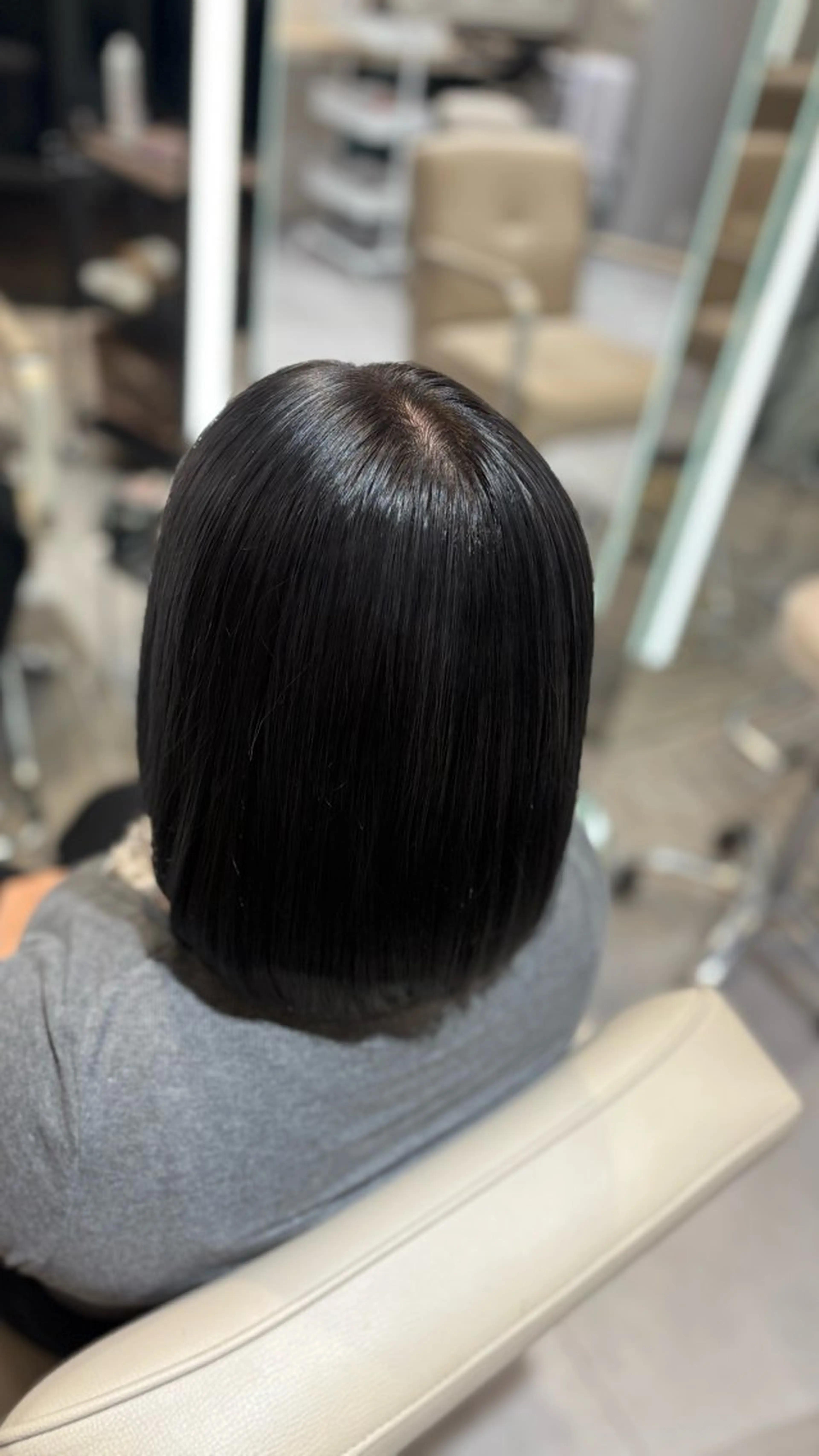 カラー ヘアカラー トリートメント 山中 萌百花のヘアスタイル