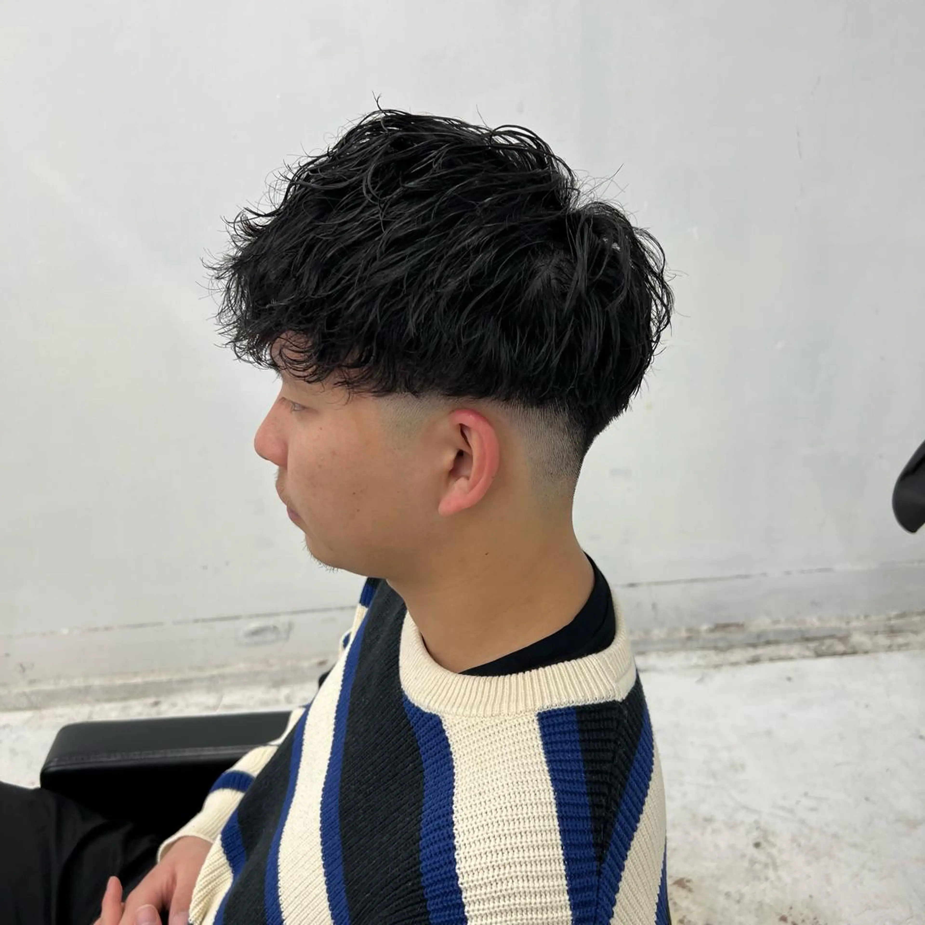 ショート パーマ nicoTOKYO所属・【メンズ特化】短髪 スパイキーショートのヘアスタイル