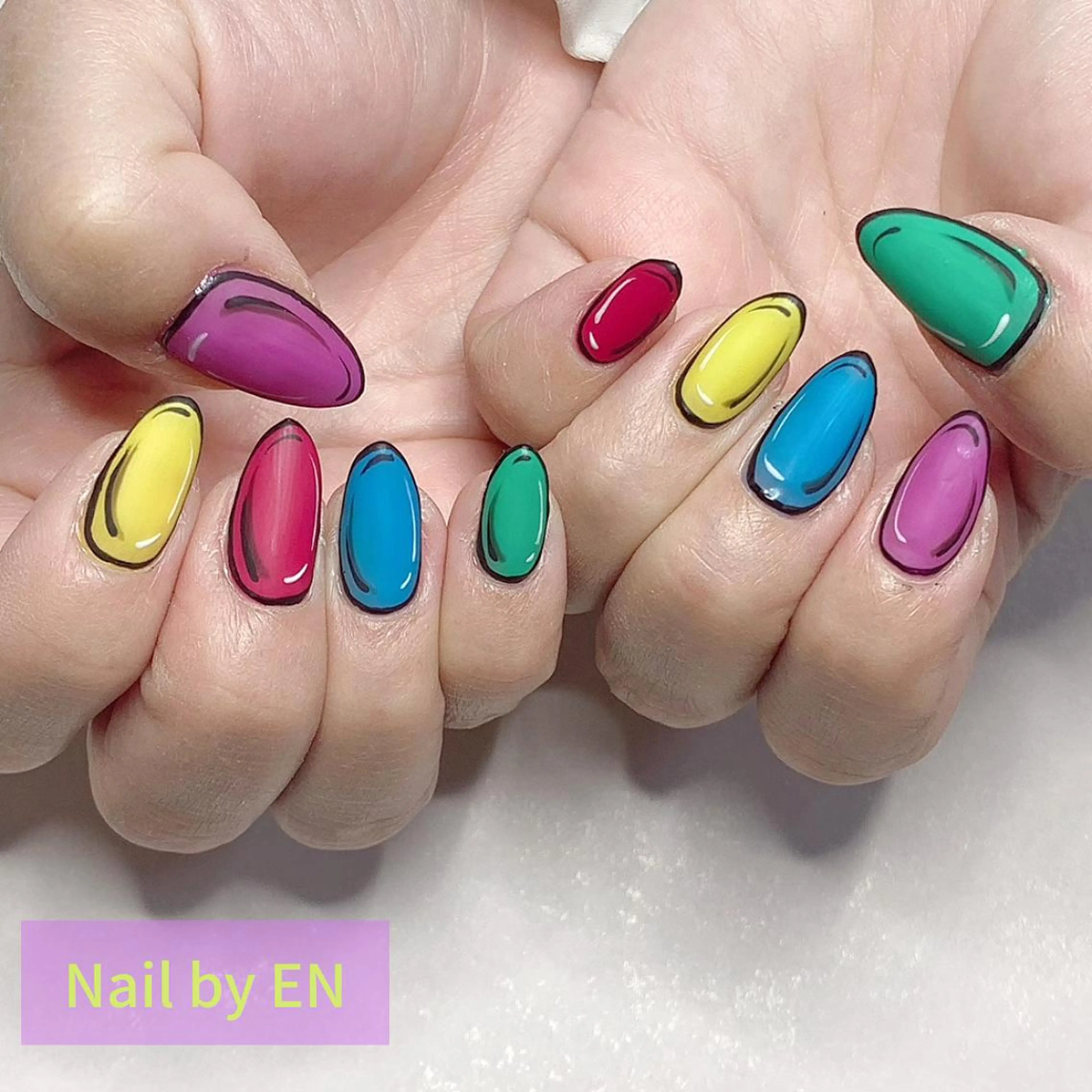 ネイル アートネイル Nail&Wax by ENのネイルデザイン