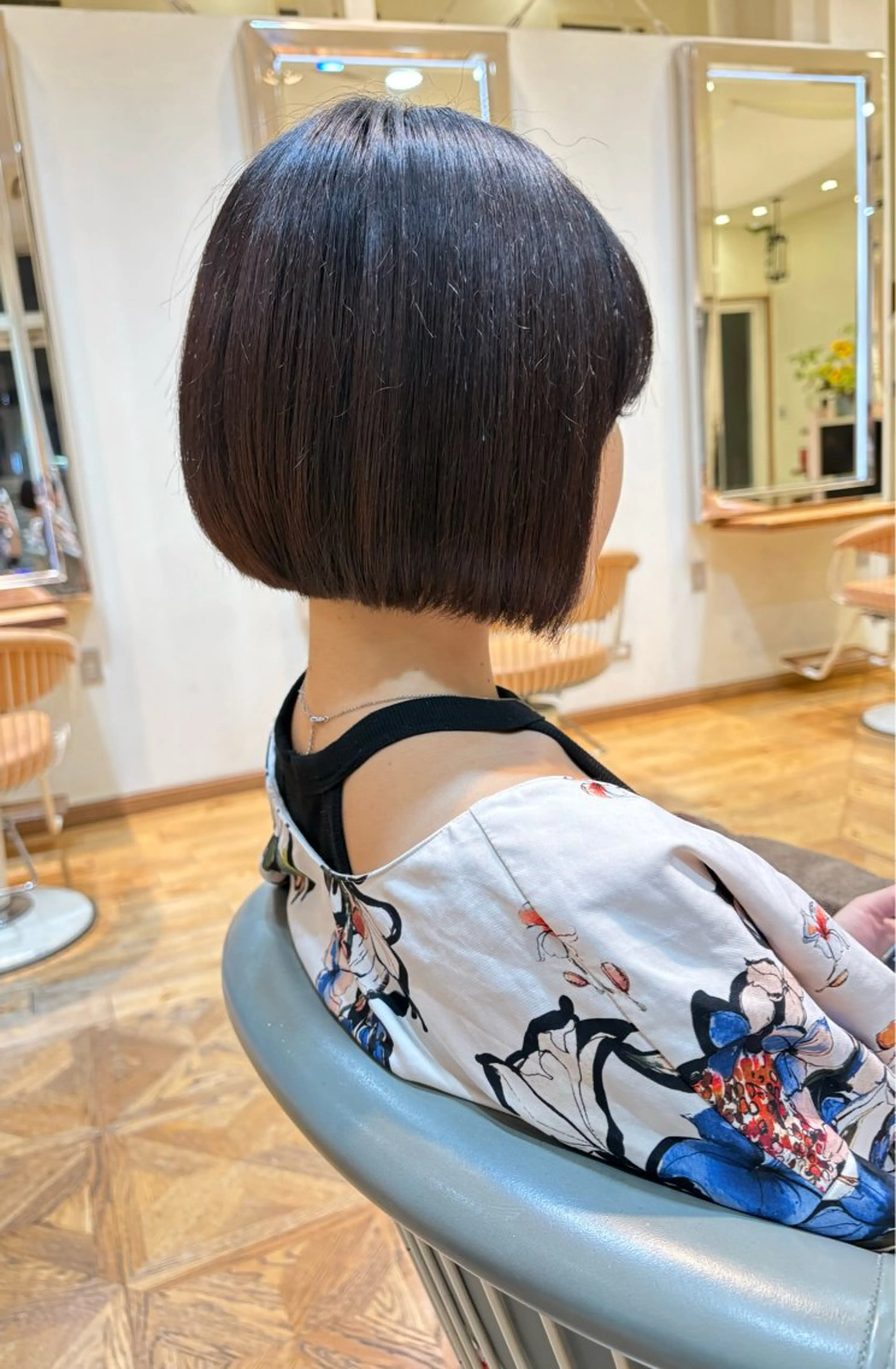 ショート ボブ カット ボブカット／ 明千のヘアスタイル