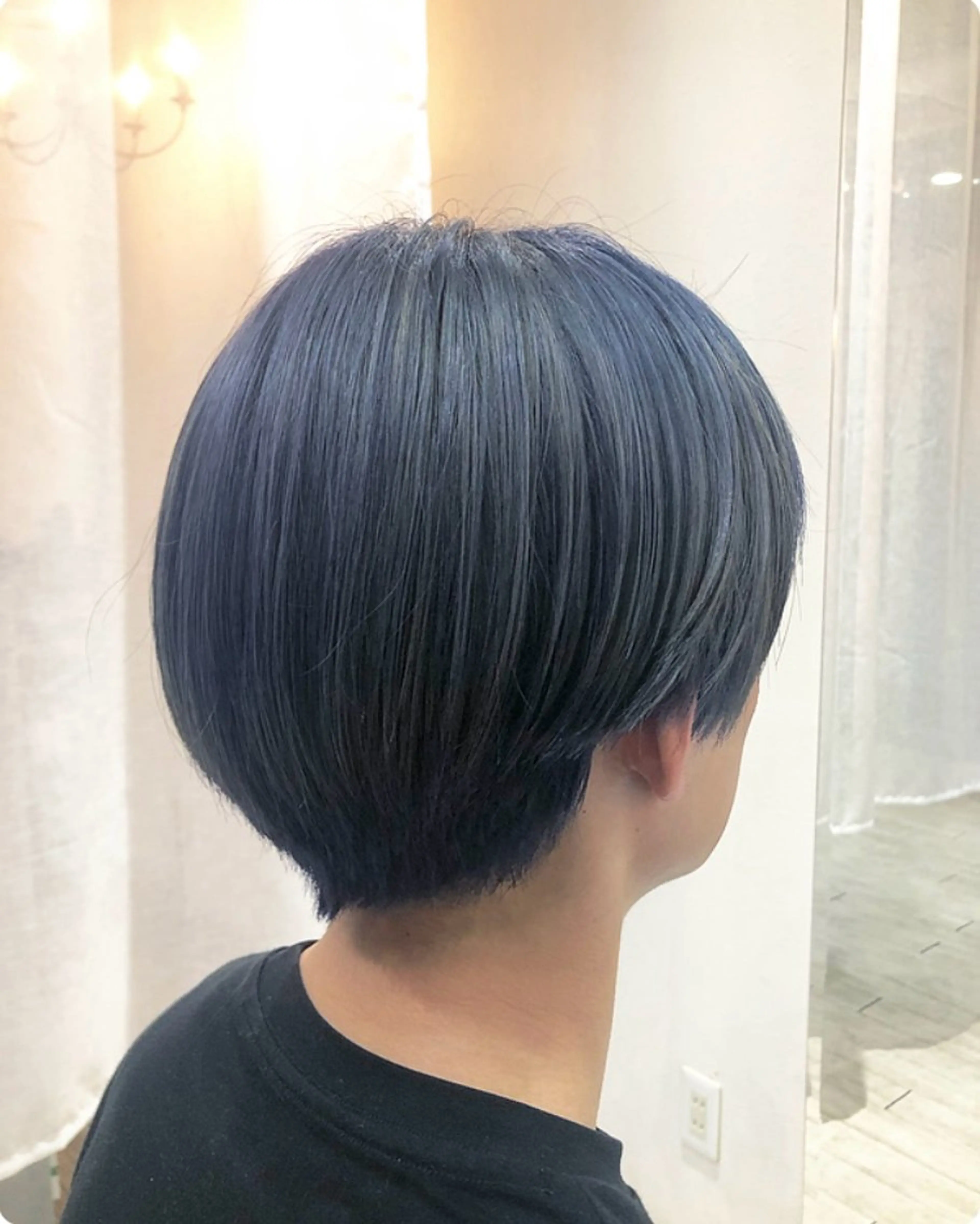 ショート カラー メンズ カット ヘアカラー トリートメント XES-TA所属・中村 よしひでのヘアスタイル