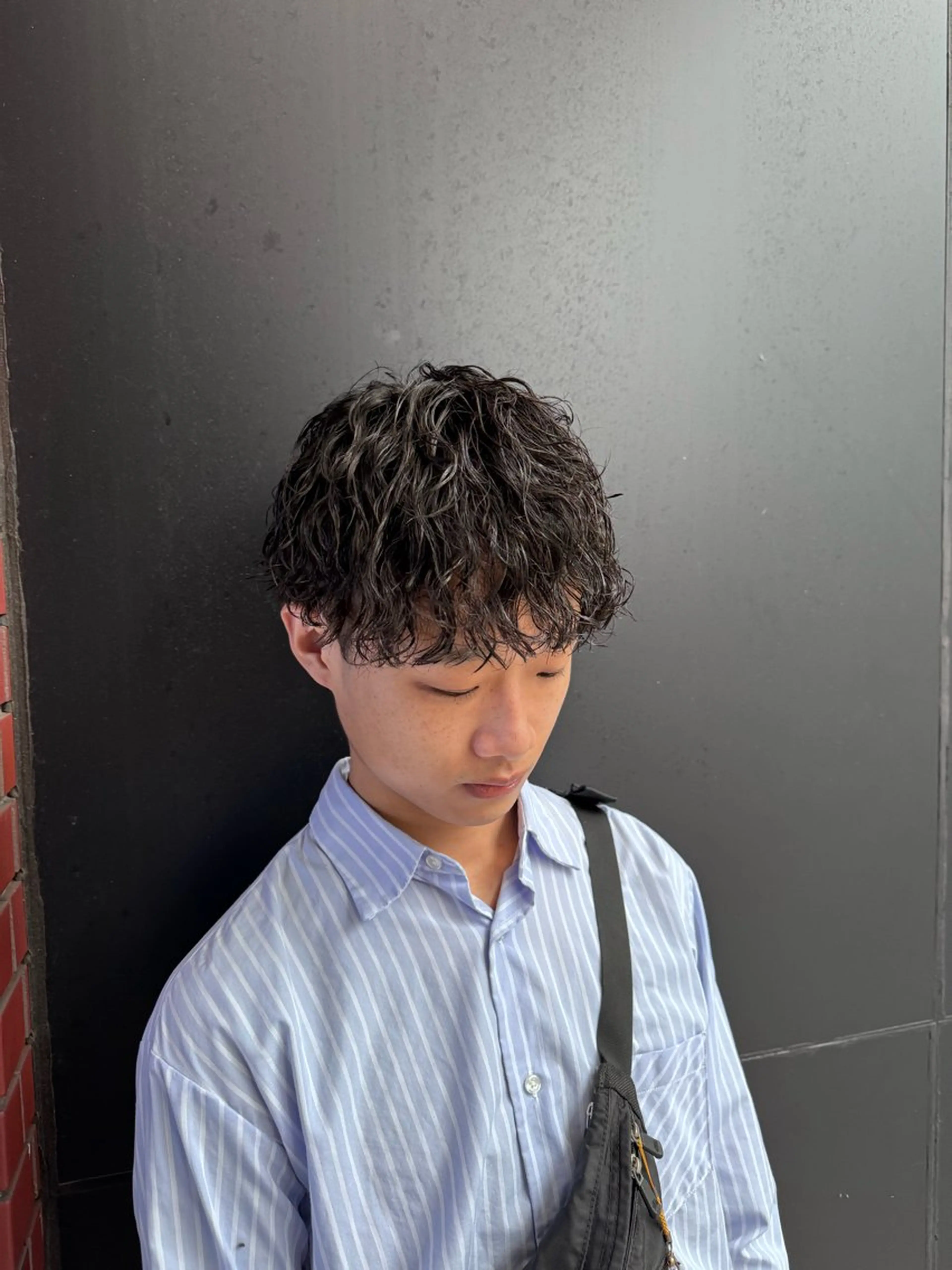 パーマ メンズ カット パーマ 柏メンズカットパーマ NO.1タイチのヘアスタイル