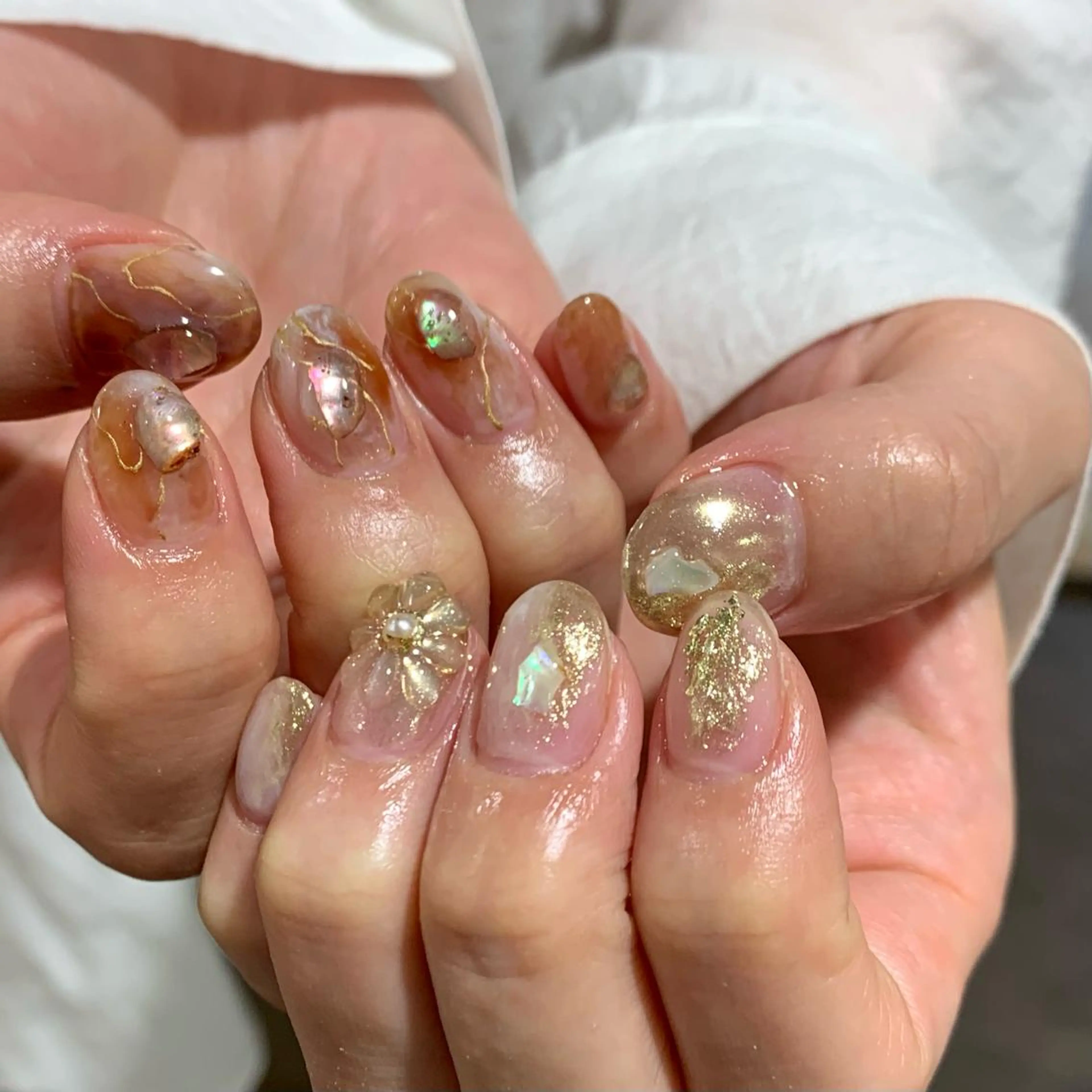 ネイル ハンドネイル 鈴木 まゆのネイルデザイン