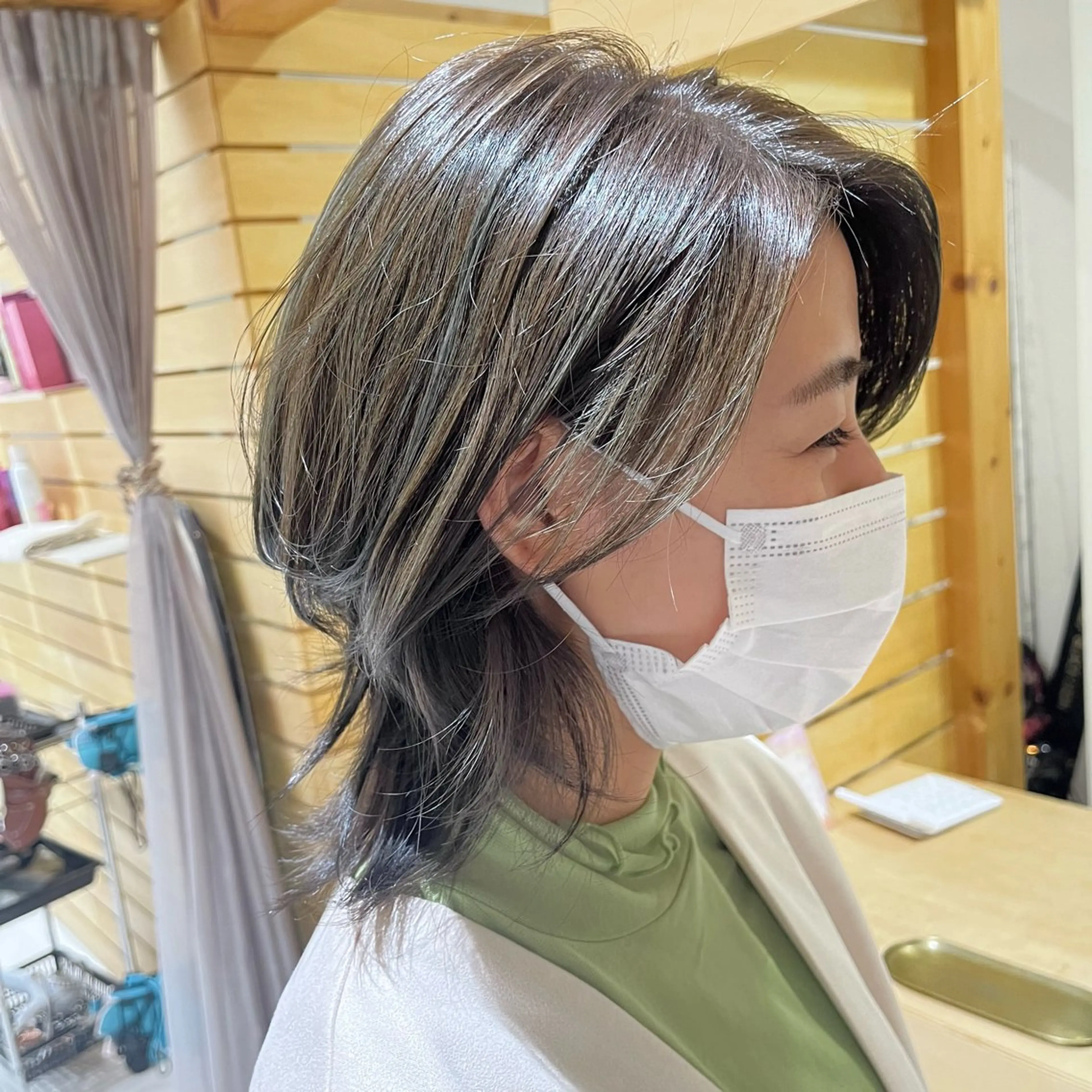 ショート カラー ブリーチ ヘアカラー トリートメント RUBEUS【ルベウス】所属・✨艶々カラー🎨 杉本賢人のヘアスタイル