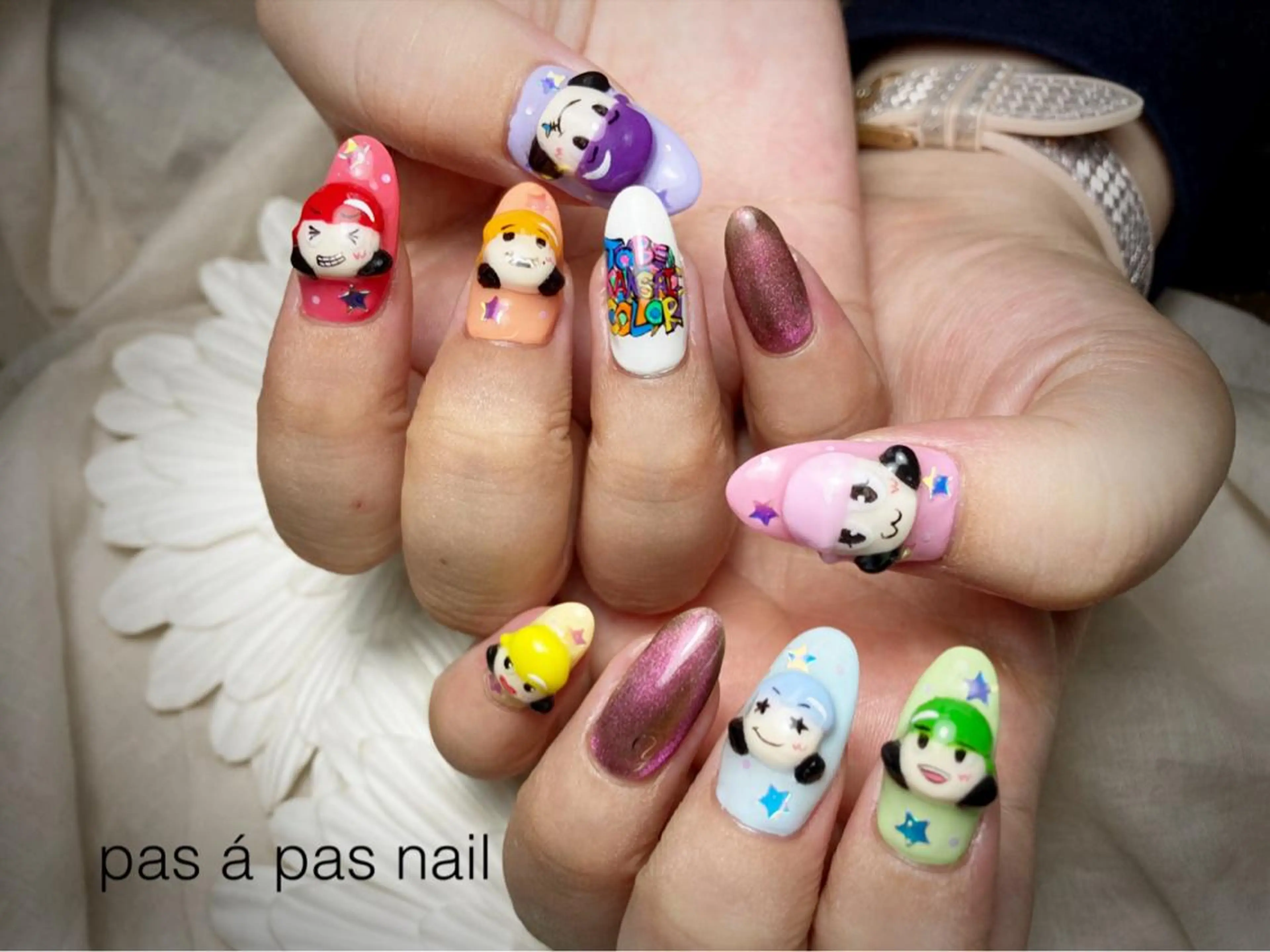 ネイル ハンドネイル Yakko pas á pasのネイルデザイン