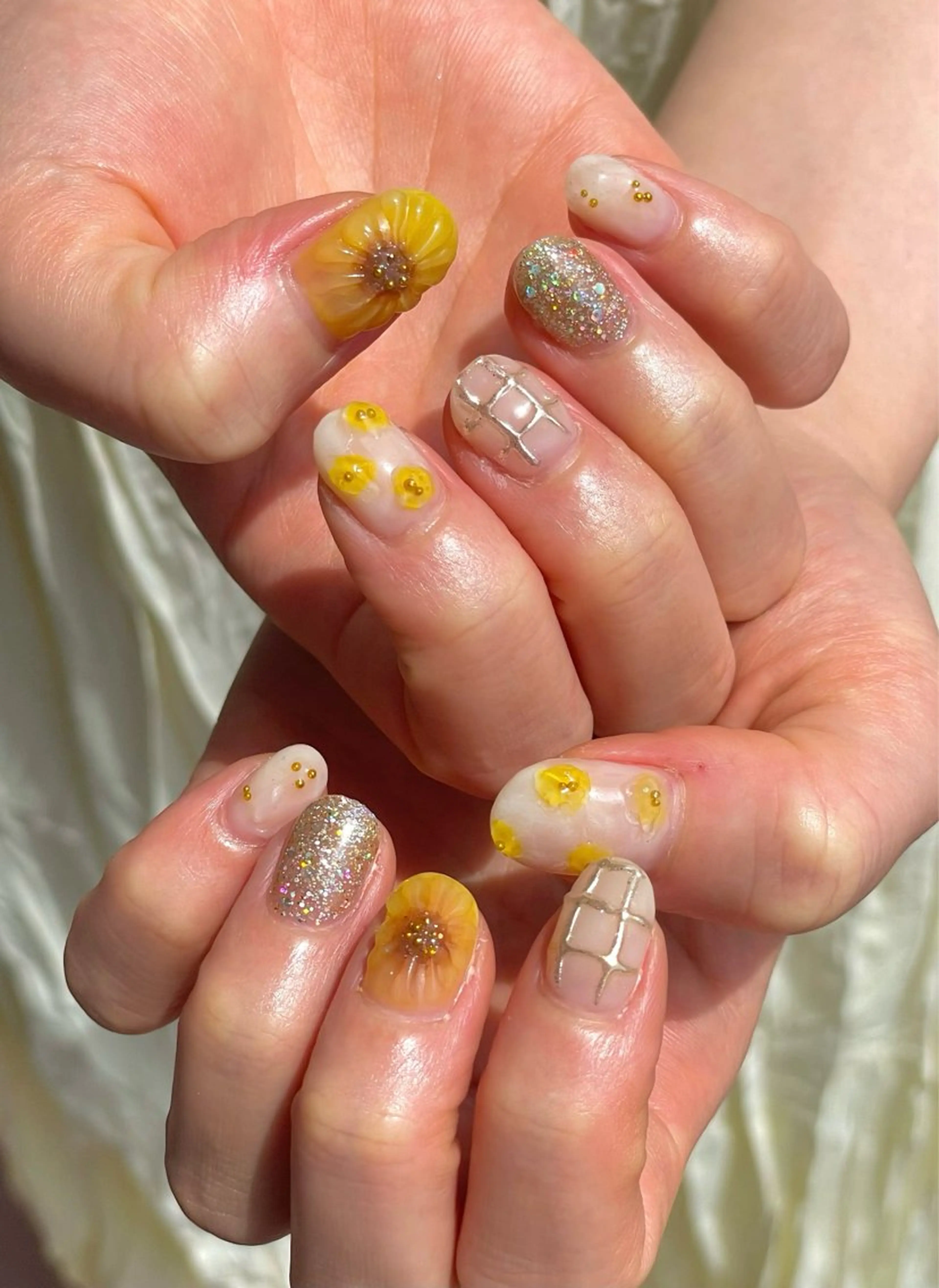 ネイル 持ち込み ハンドネイル nail salon  yam.所属・nail salon yam.のネイルデザイン