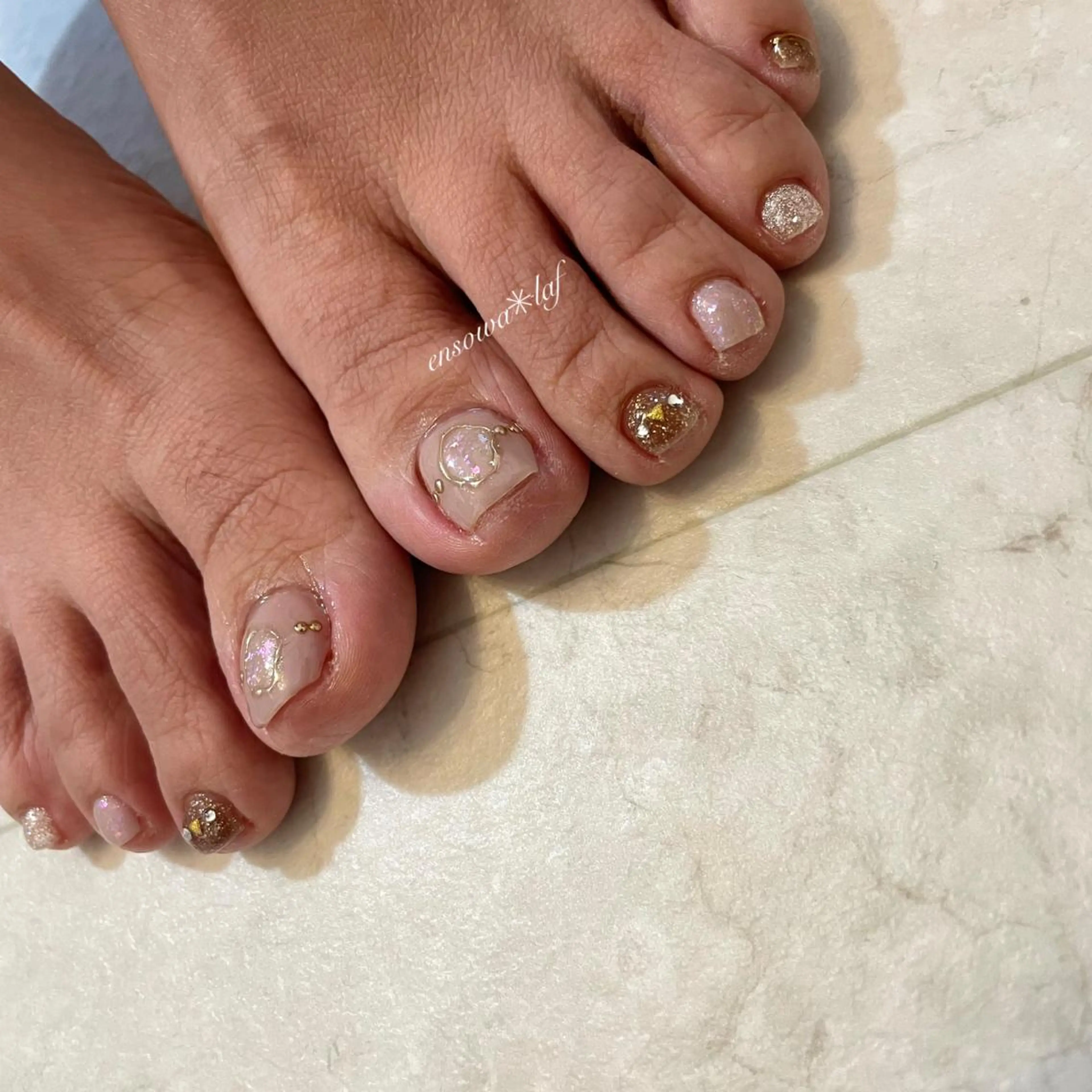 ネイル アートネイル ジェルネイル メンズネイル ニュアンスネイル シンプルネイル ensowa✱laf NAILのネイルデザイン