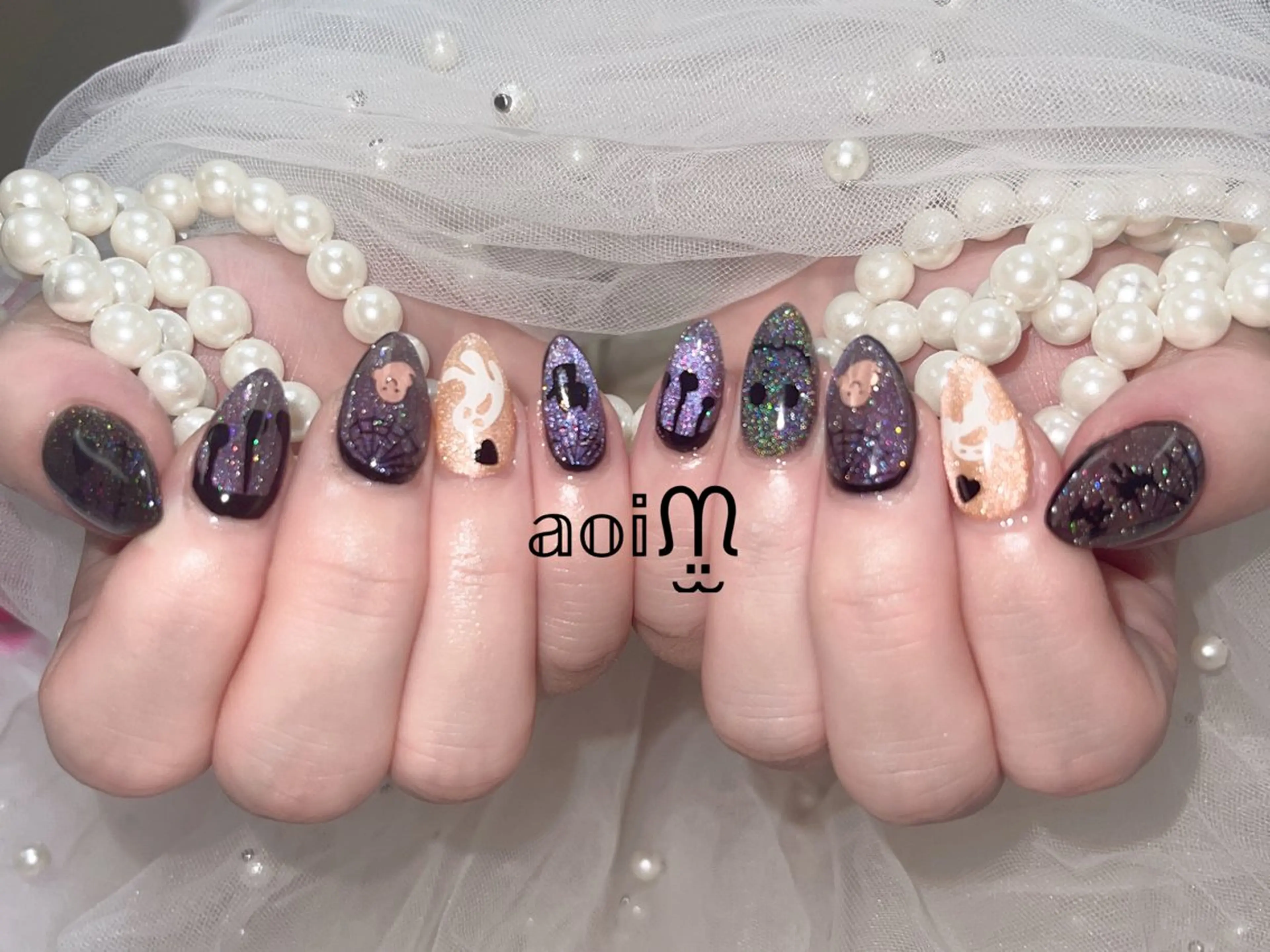 ネイル 葵うさぎ所属・葵うさぎ AIのネイルデザイン