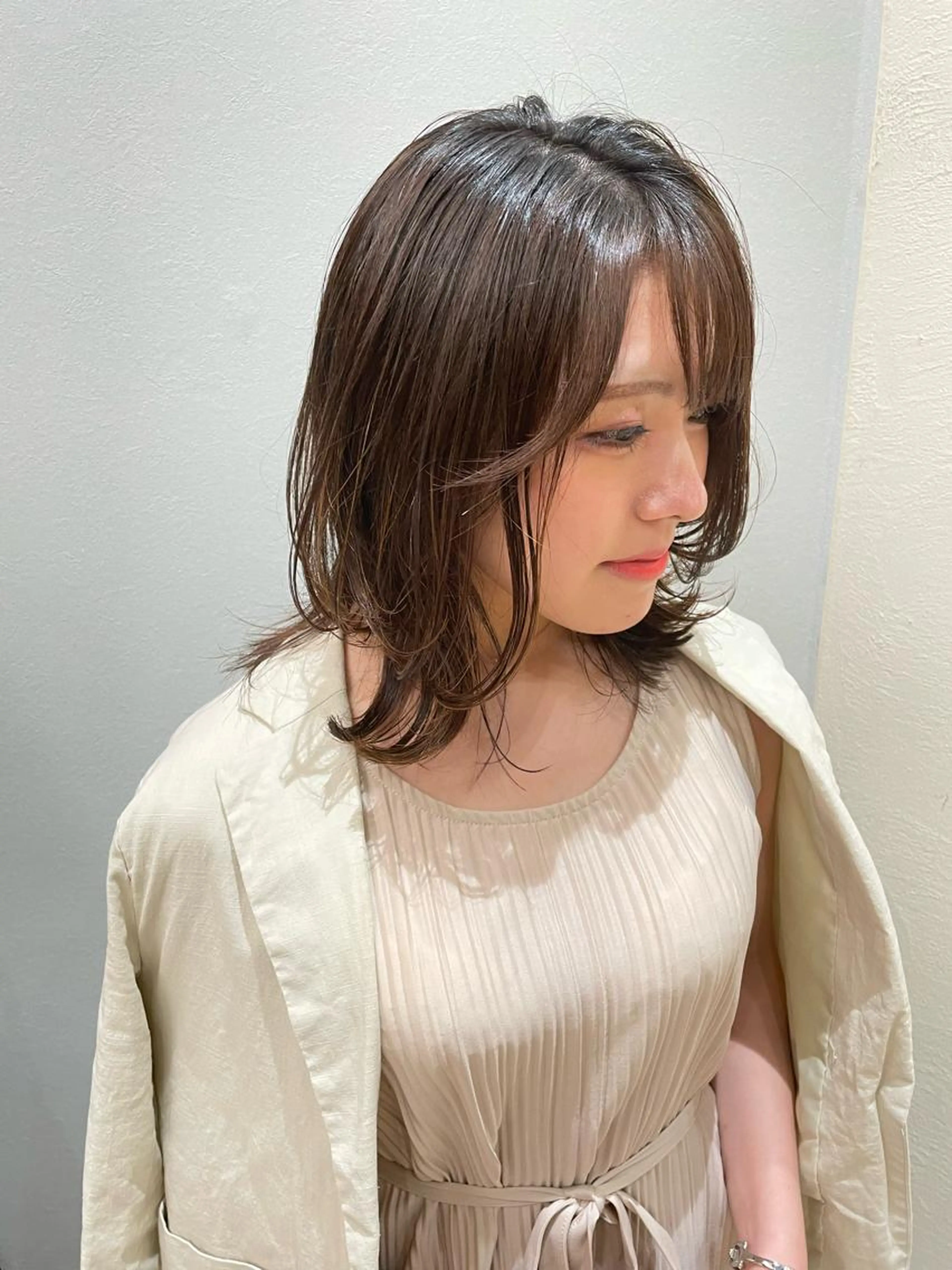 前髪カットと、アイロンスタイリングのメニューです✨全体は必要なくて前髪だけ切りたい方や、ご予定前などにオススメです😌の写真