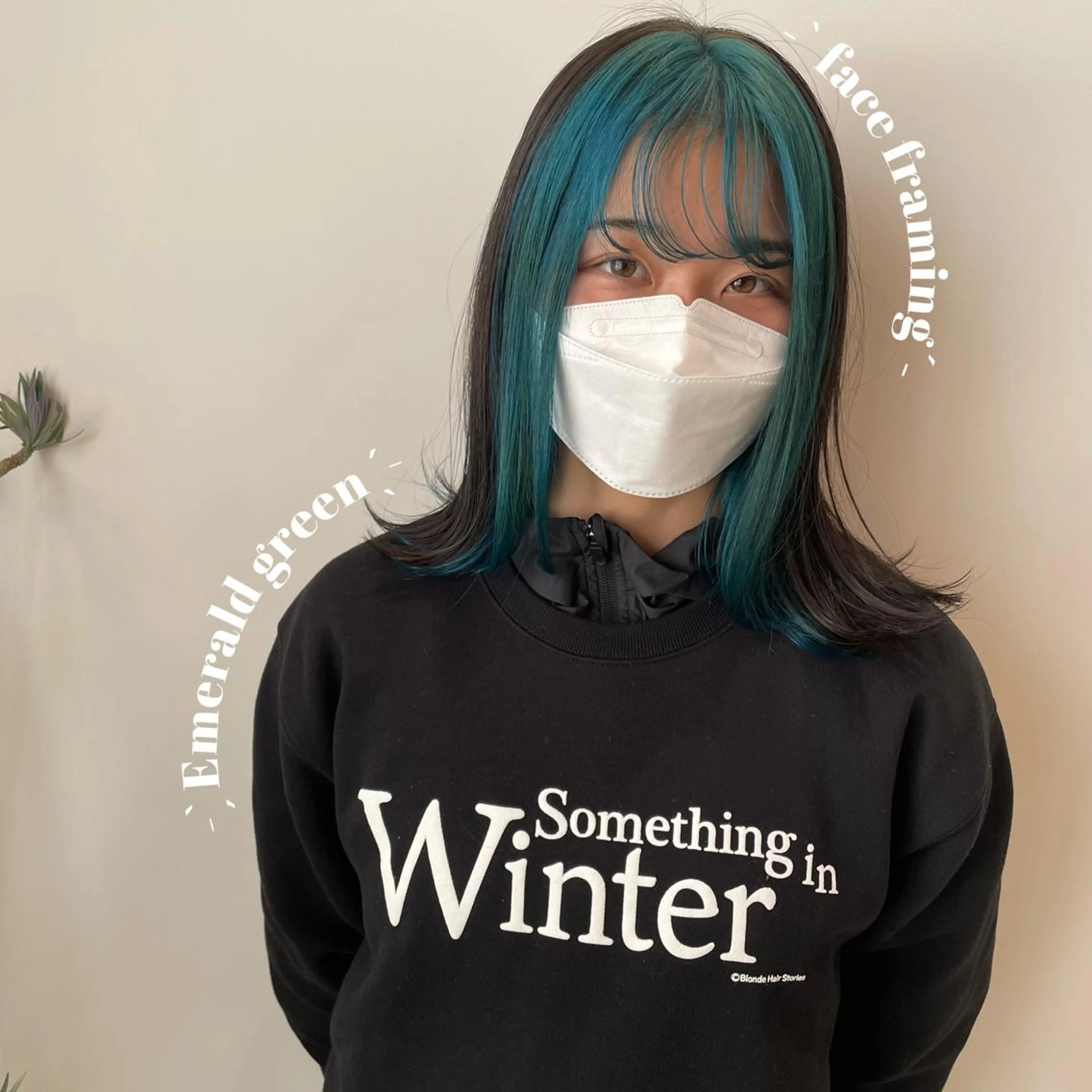 ミディアム カラー SOU所属・ふるかわ れなのヘアスタイル