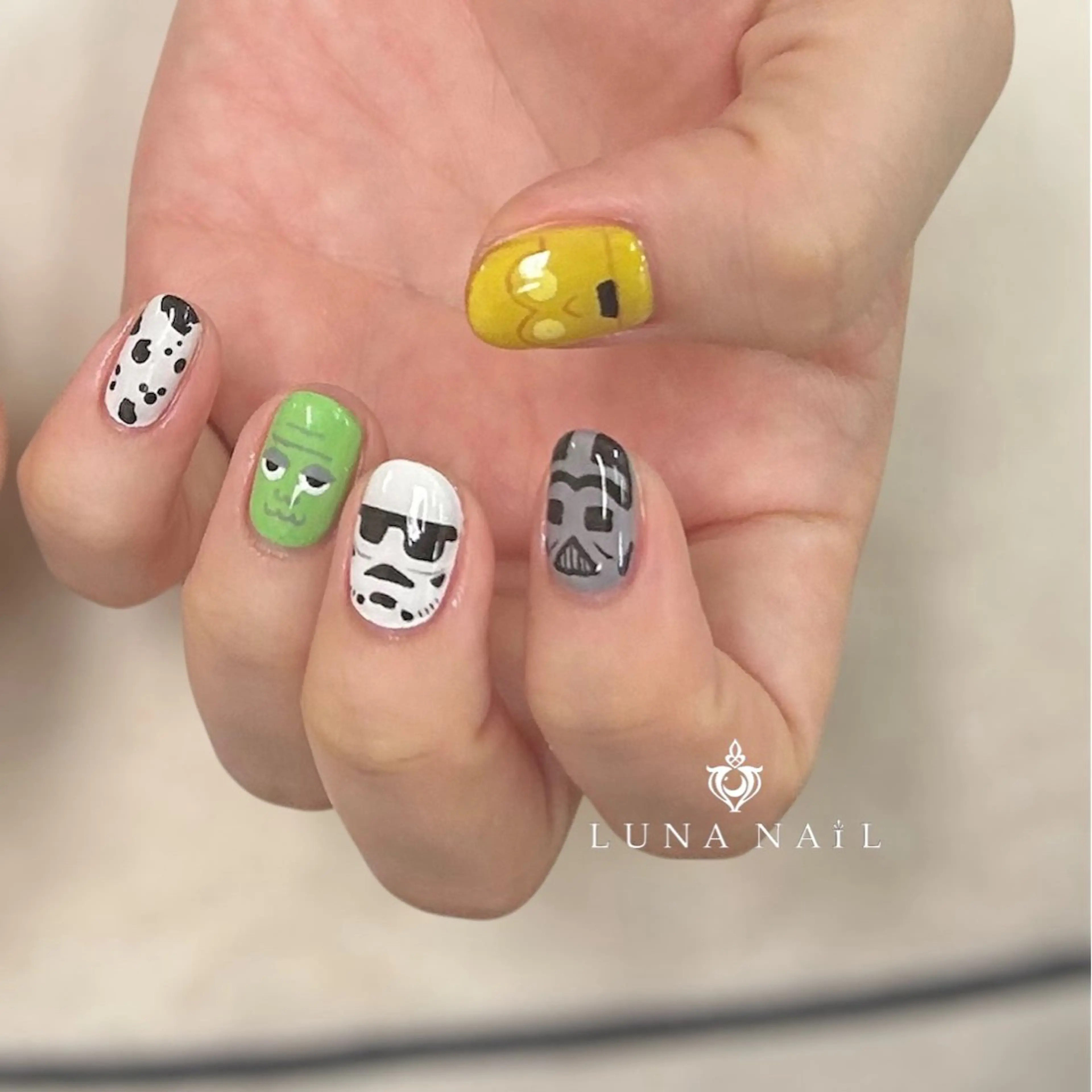 ネイル ハンドネイル アトリエ　ミモザ所属・いまむら あかりのネイルデザイン