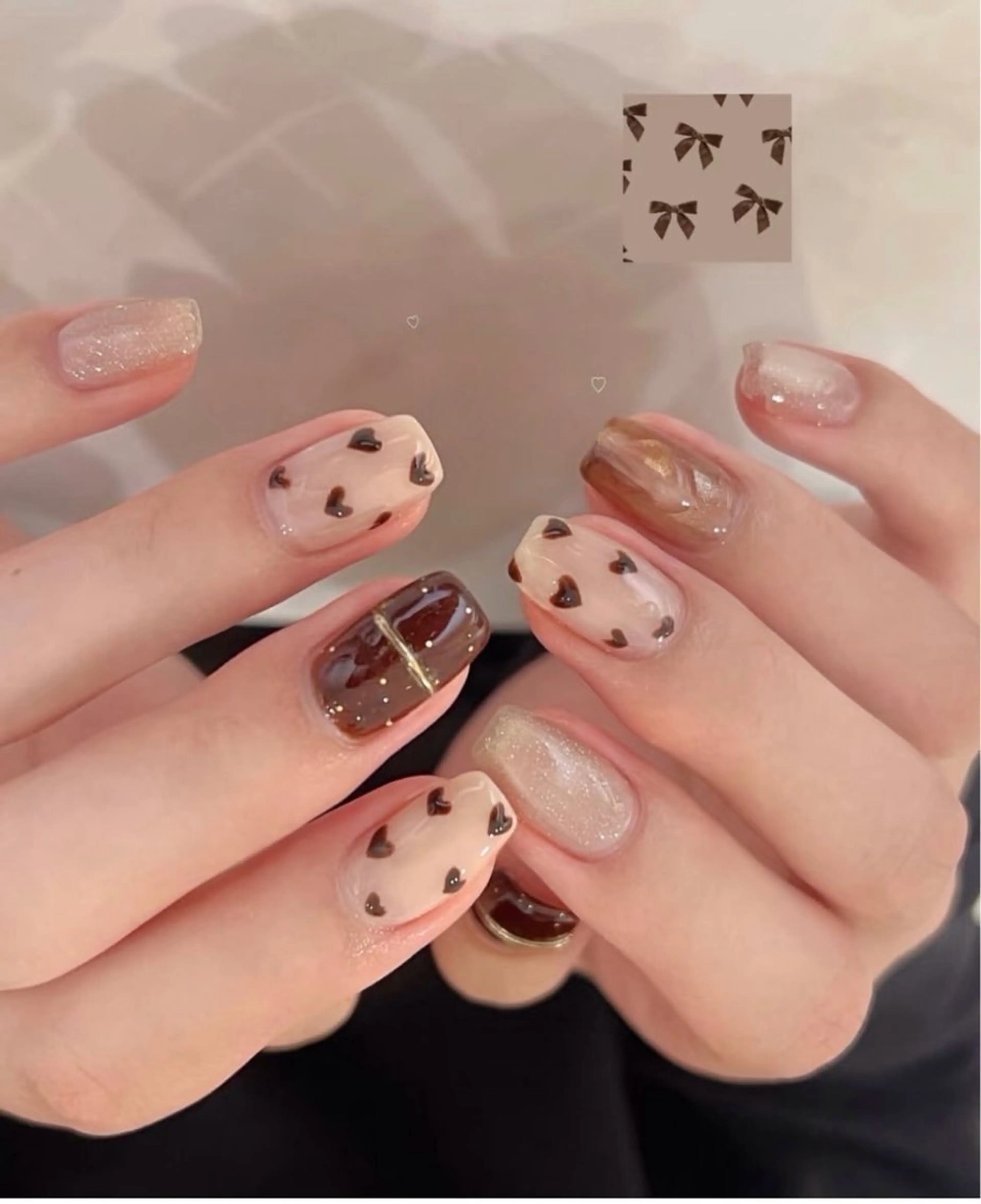 ネイル ハンドネイル H&B せつかのネイルデザイン