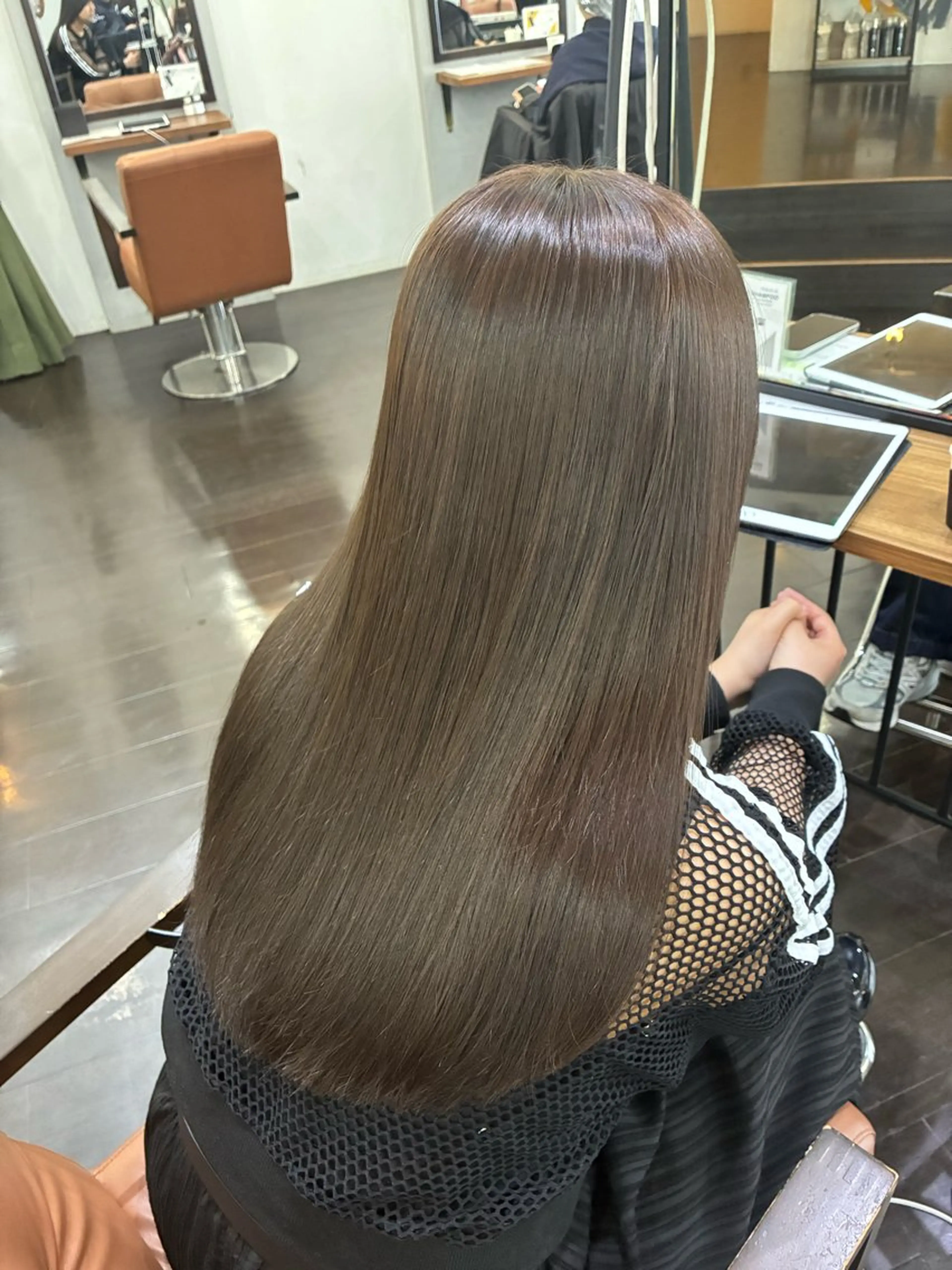 ロング カラー ヘアアレンジ カット ヘアカラー トリートメント 🍒ᩚ名駅/艶髪 縮毛矯正/あゆ🍒ᩚのヘアスタイル