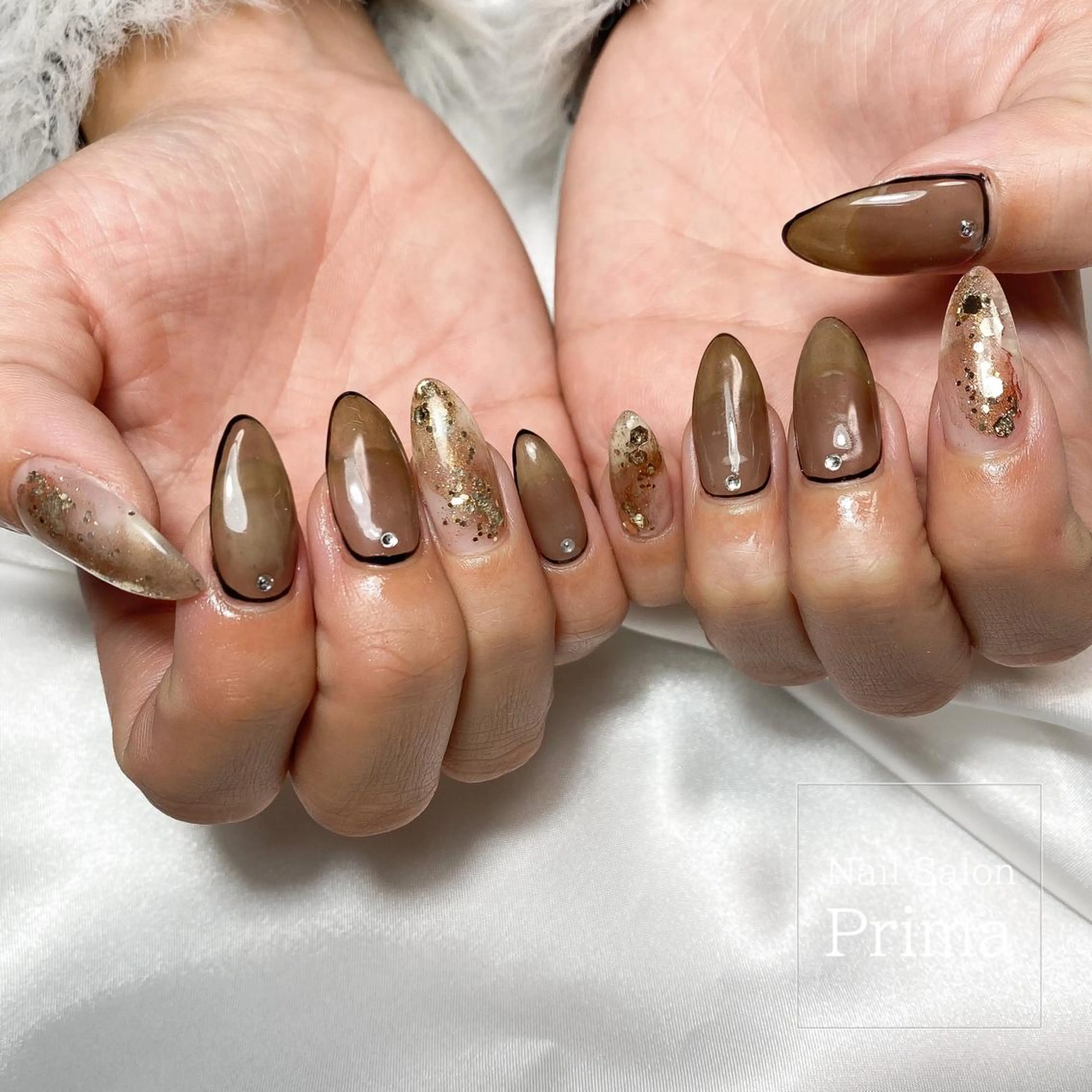 セミロング ネイル SalonPrima Nail & Eyeのネイルデザイン