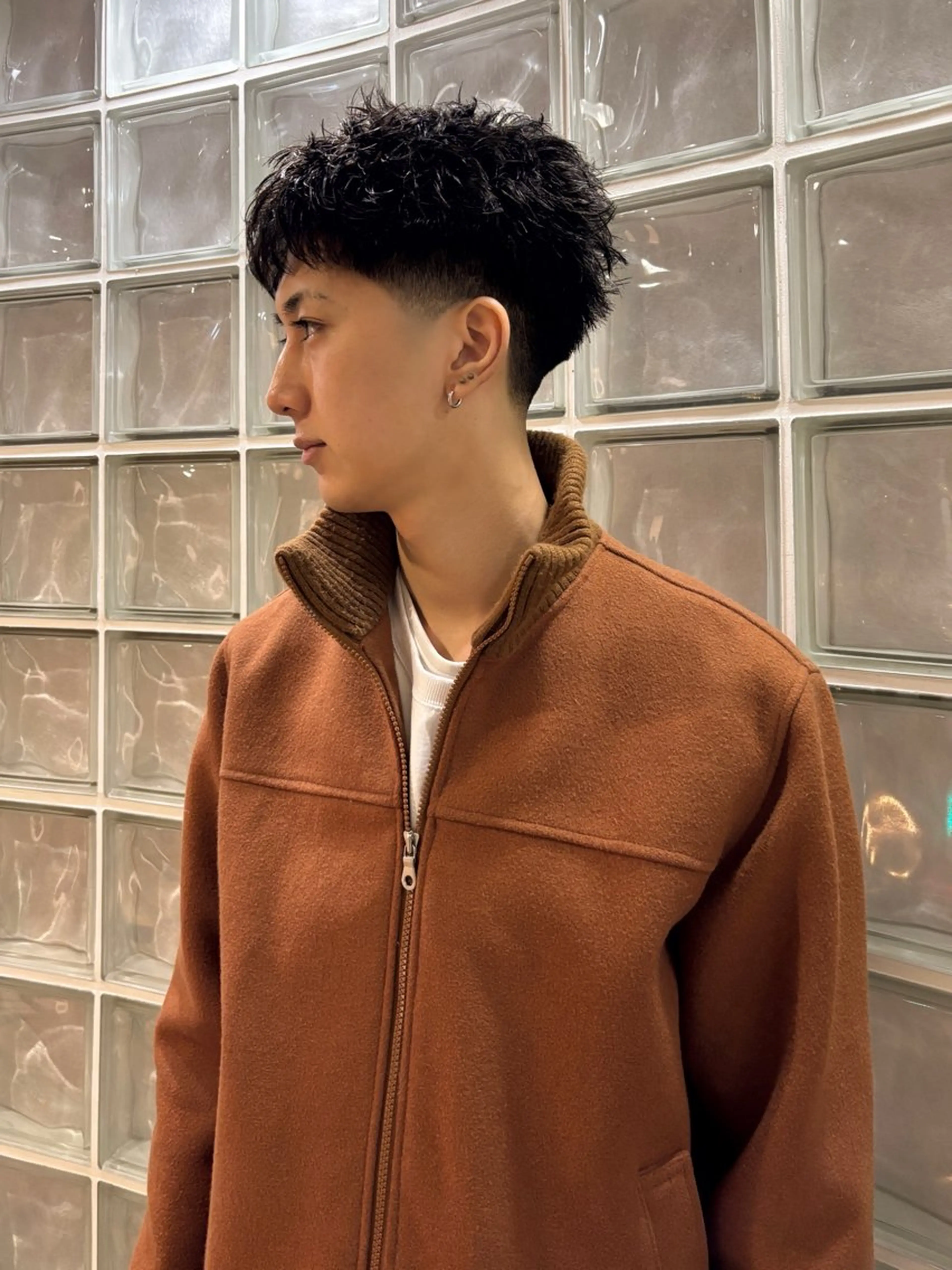 パーマ メンズ メンズパーマ スパイキーショート カット パーマ 松村明門/メンズ カット/メンズパーマのヘアスタイル