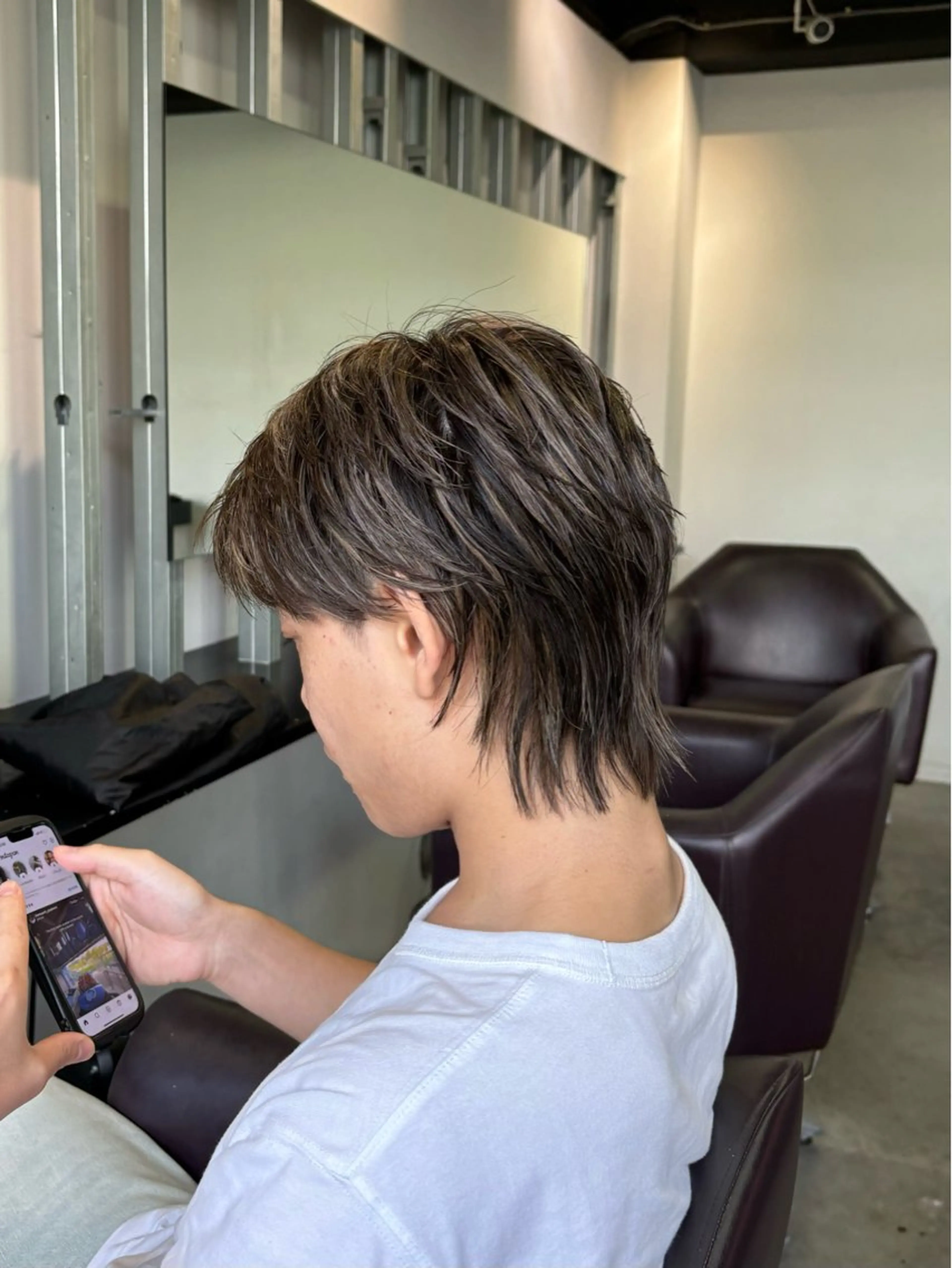 カラー カット ヘアカラー オリーブベージュ 🫒🩶Rianaのヘアスタイル