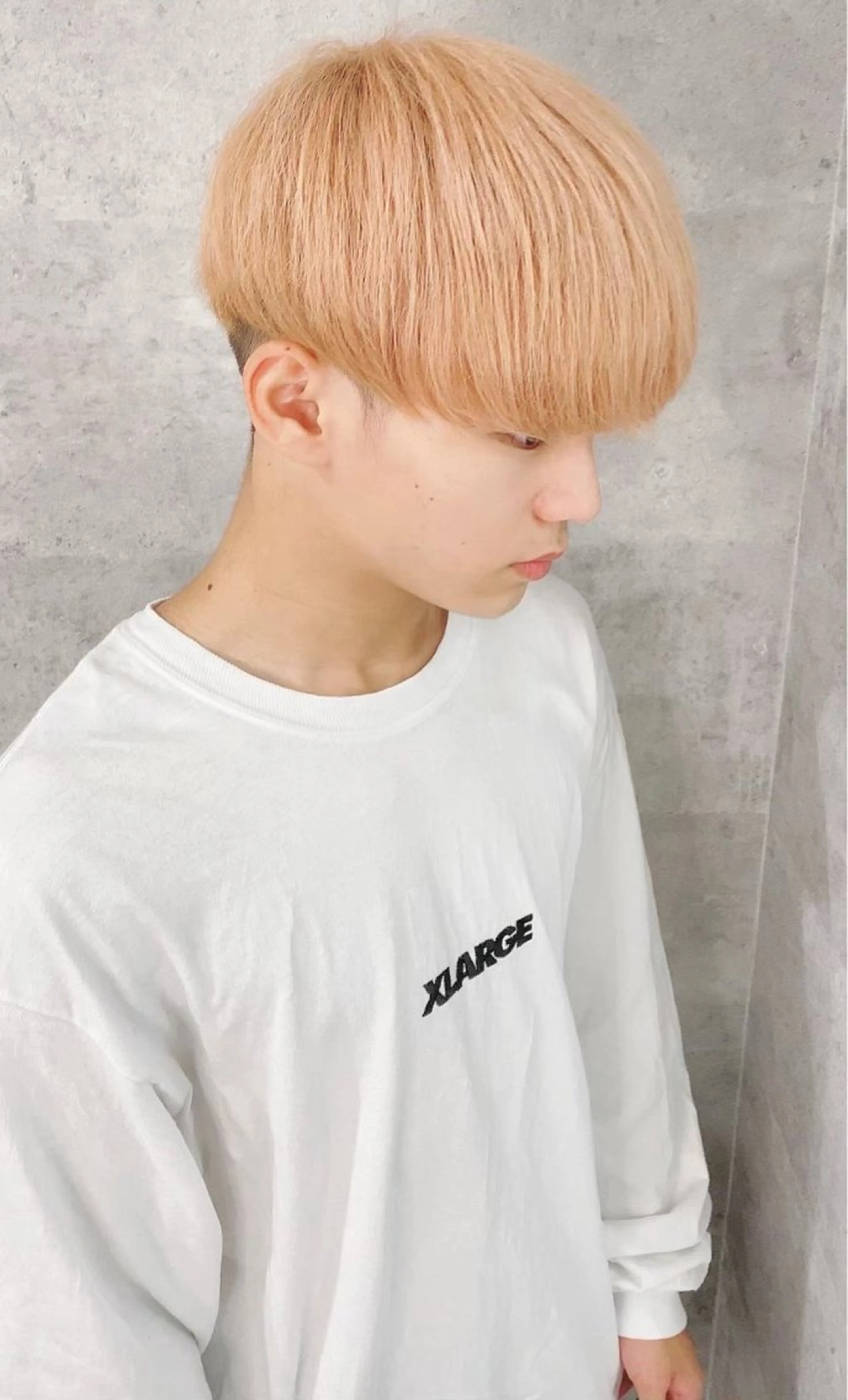 メンズ カット ヘアカラー トリートメント _WHITE上本町店所属・_WHITE 上本町店のヘアスタイル